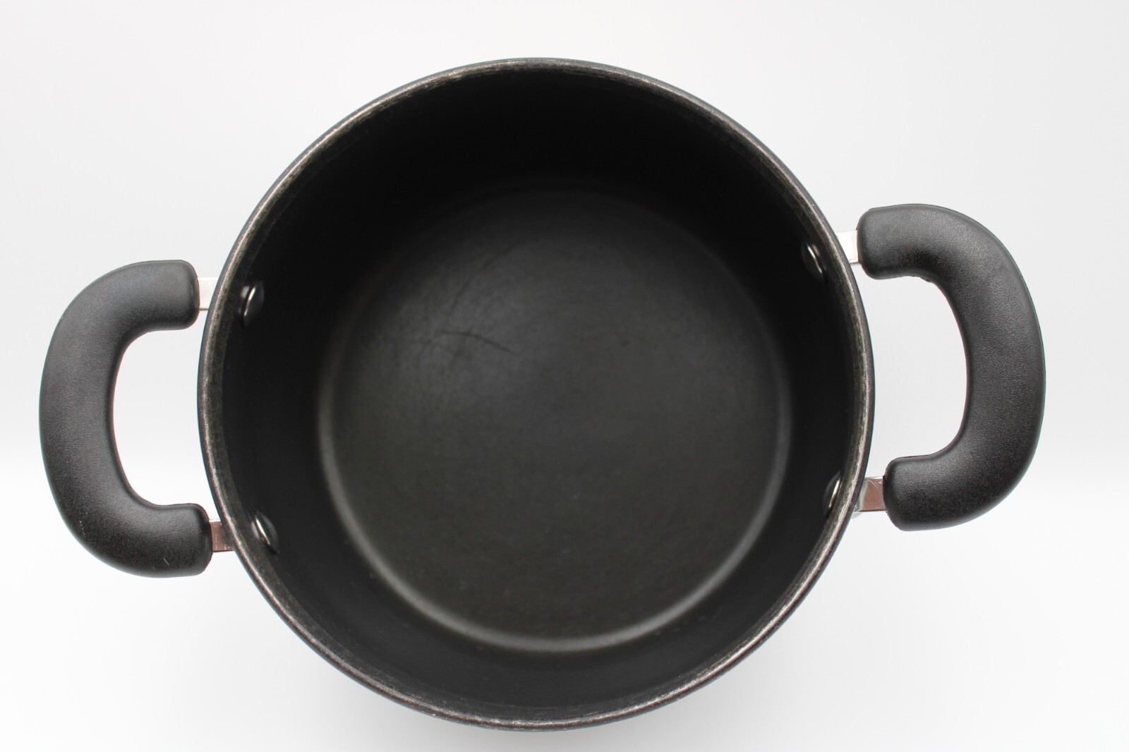 Cook Essentials 7 Pc -18/10 Non Stick Black Handles Cookware Set-2 Qt 3 Qt 12″