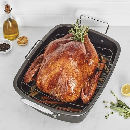 STICK ROASTER W/V – CUISINART 16″ X 12″ CARBON STEEL NON