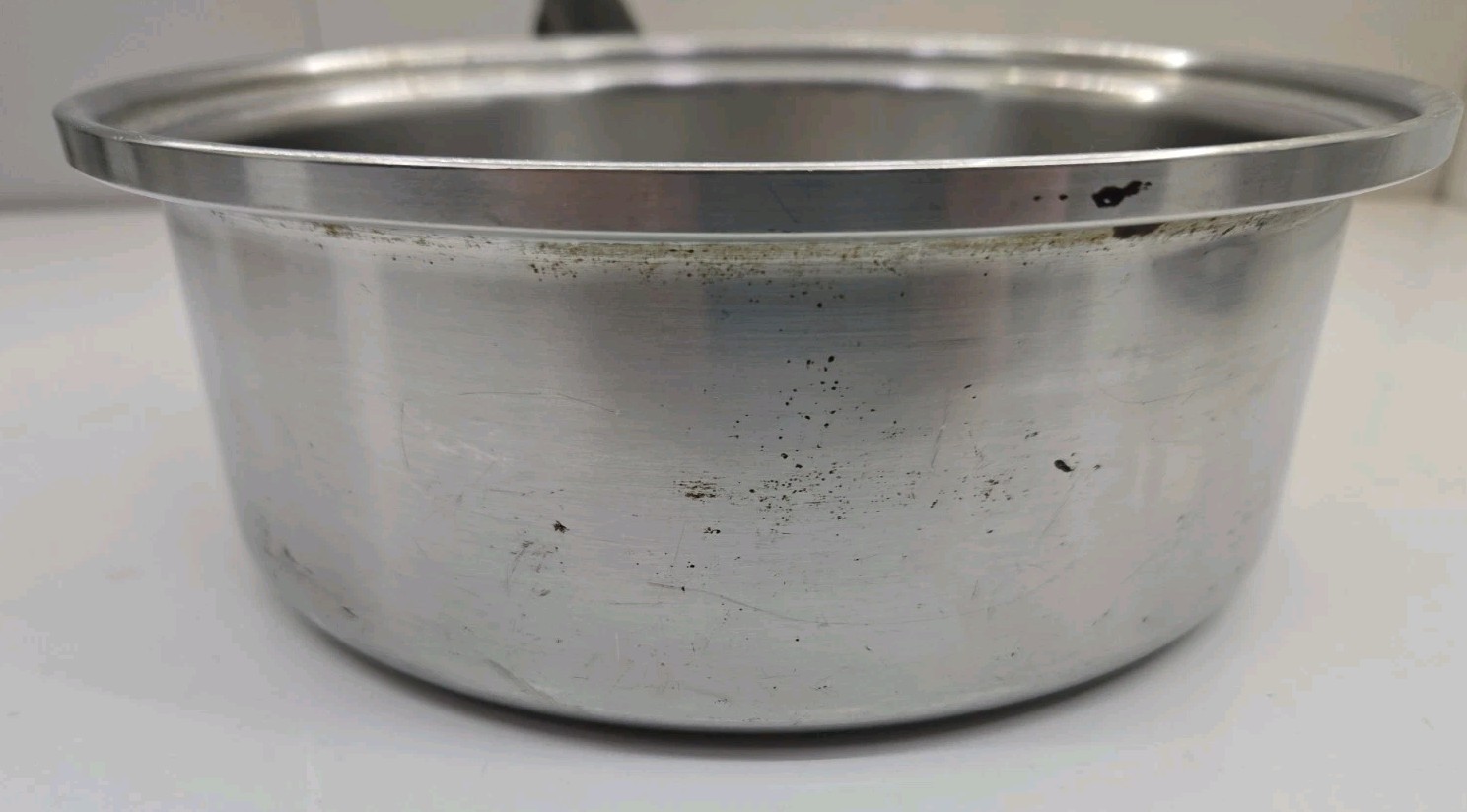 Saladmaster 8” Skillet Pan Stainless T304S Vapo Lid Vintage USA