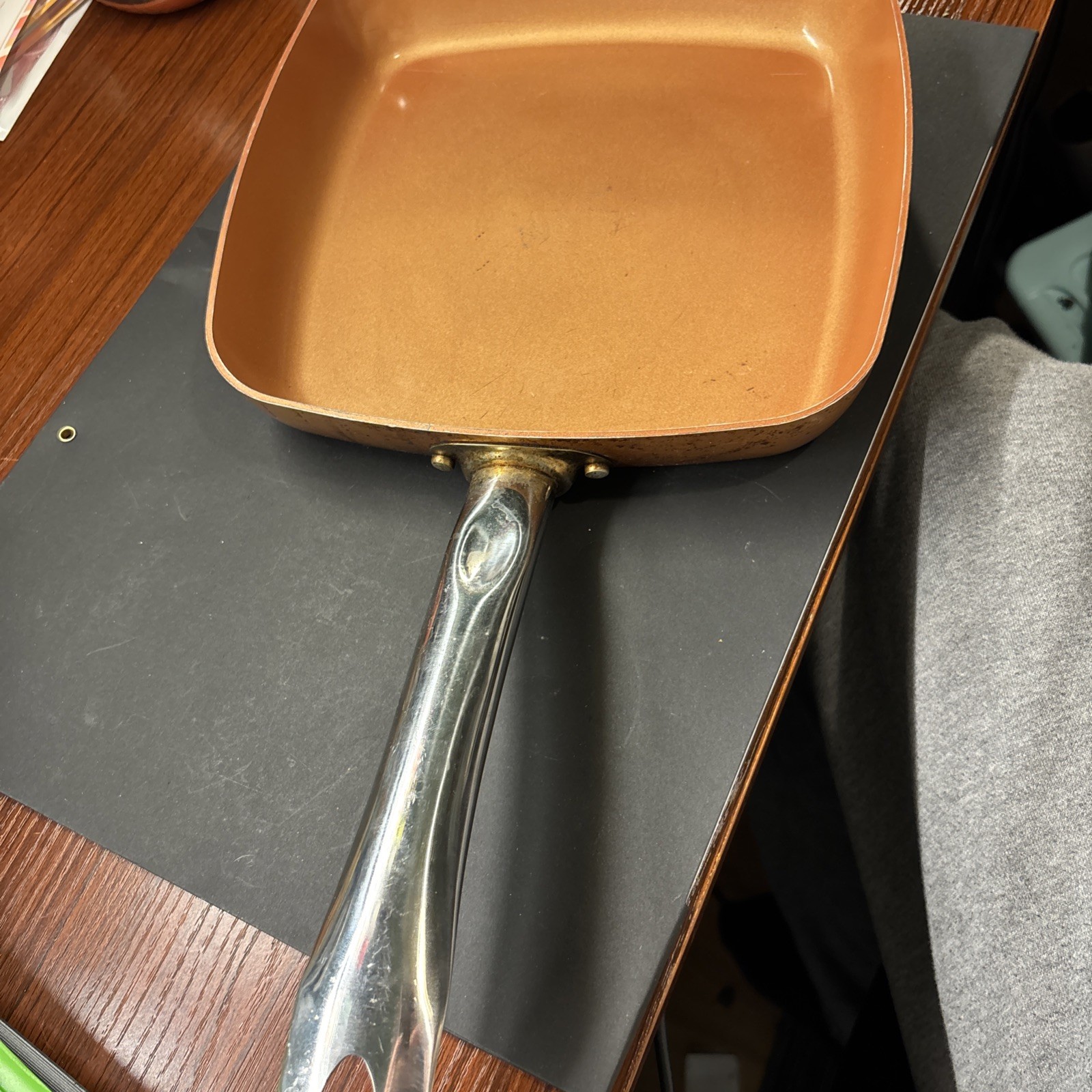 Copper Chef 9.5″ Square S5 Non-Stick Coated Frying Pan Skillet