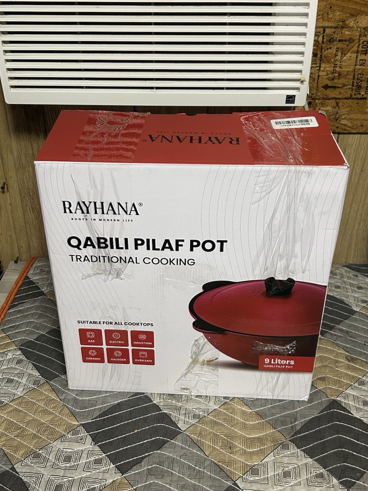 Qabili Pilaf Pot – Traditional Afghan Pilau Pot with Non-Stick Coating, Perfe…
