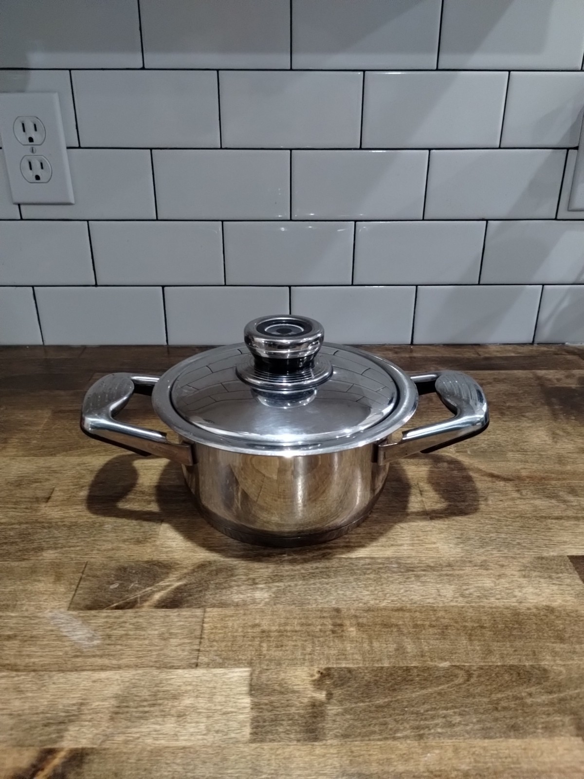 Platinum Professional 2 Qt Cooking System Titanium 24 Elements T-304S Pot w/Lid