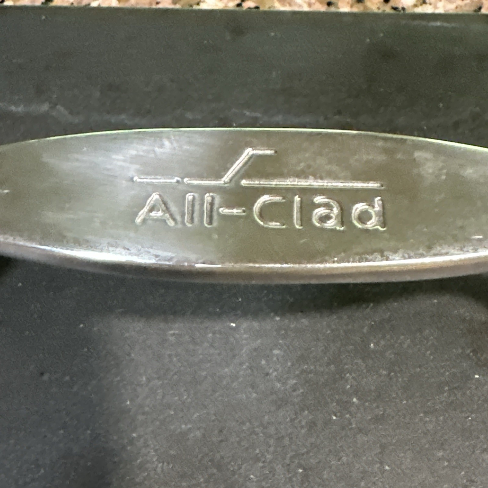 ALL CLAD PRESS Cast Iron Burger/Panini Press 10 x 8 Stainless Handle