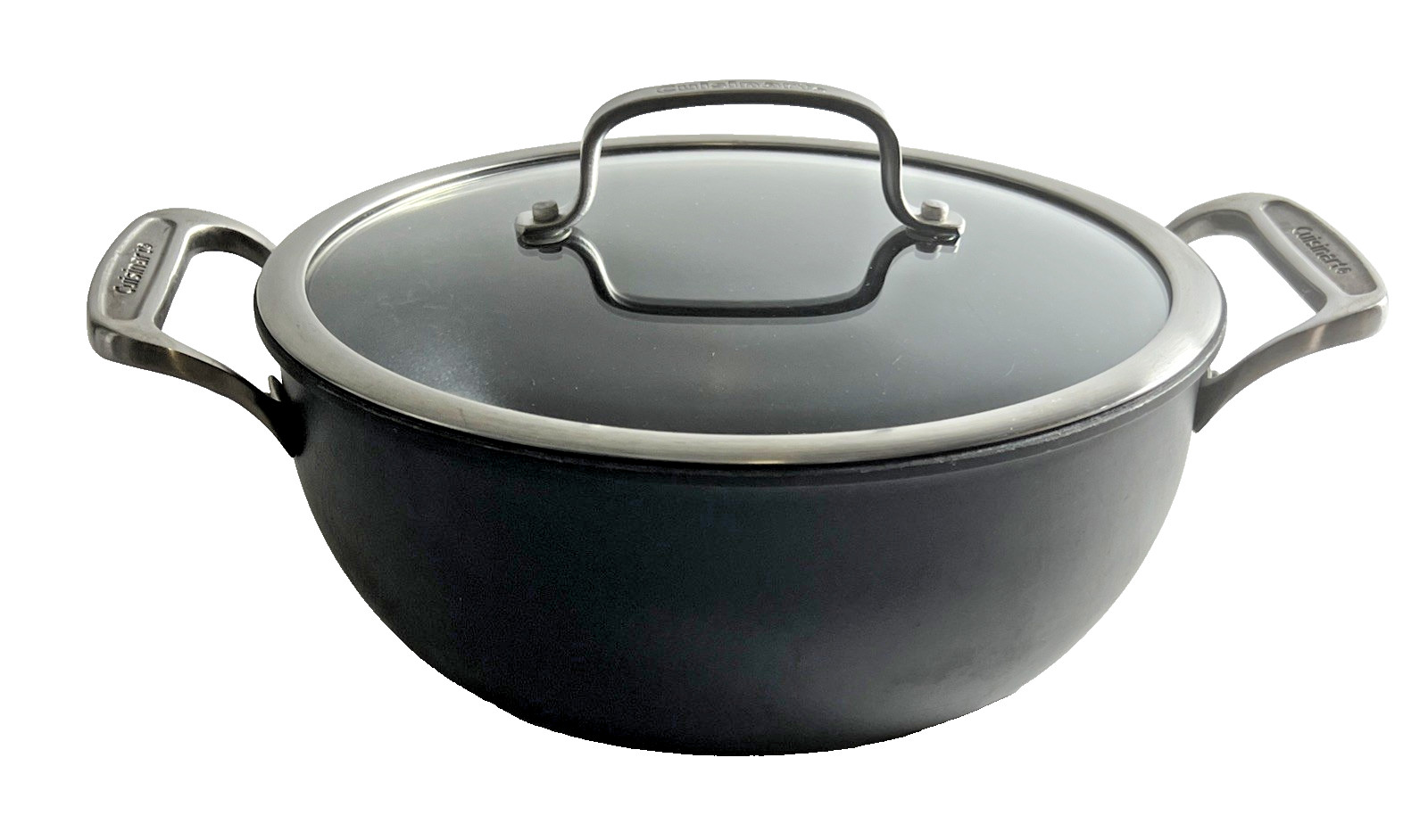 Cuisinart 5 Quart Induction Dishwasher Safe Anodized Dutch Oven+Cover 68145-26