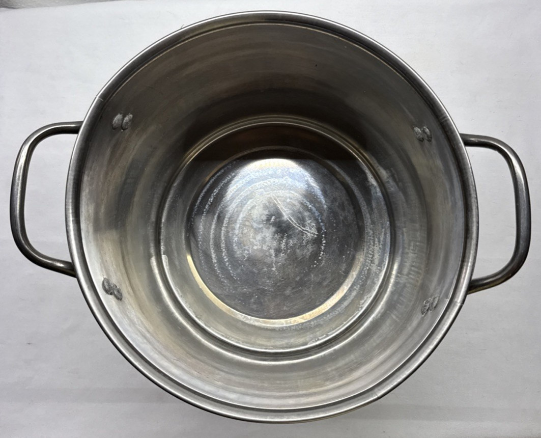 Mainstays 8-Qt Stainless Steel Stock Pot with Steamer Basket Pot Metal Lids