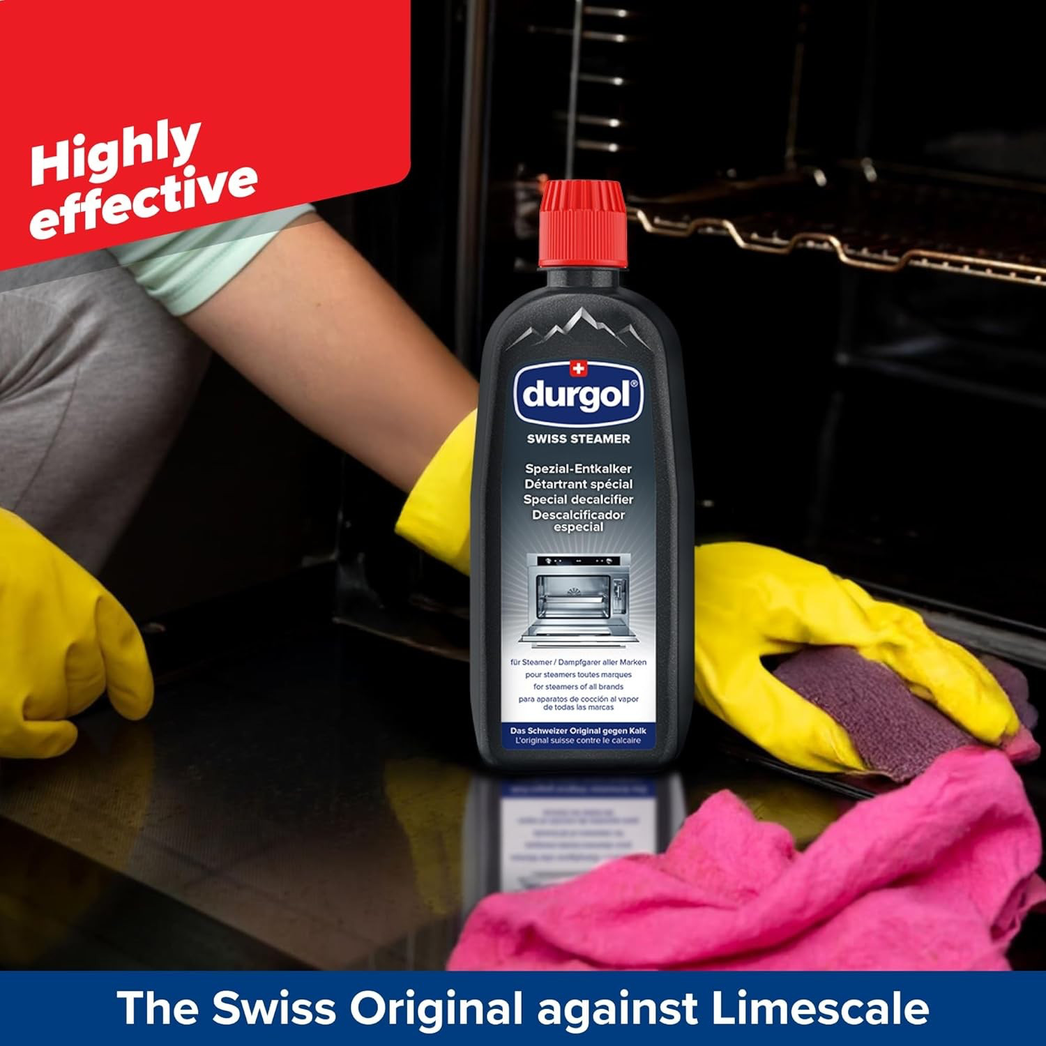 NEW Durgol Swiss Steamer, Descaler & Decalcifier for All Brands of Steamer Ovens