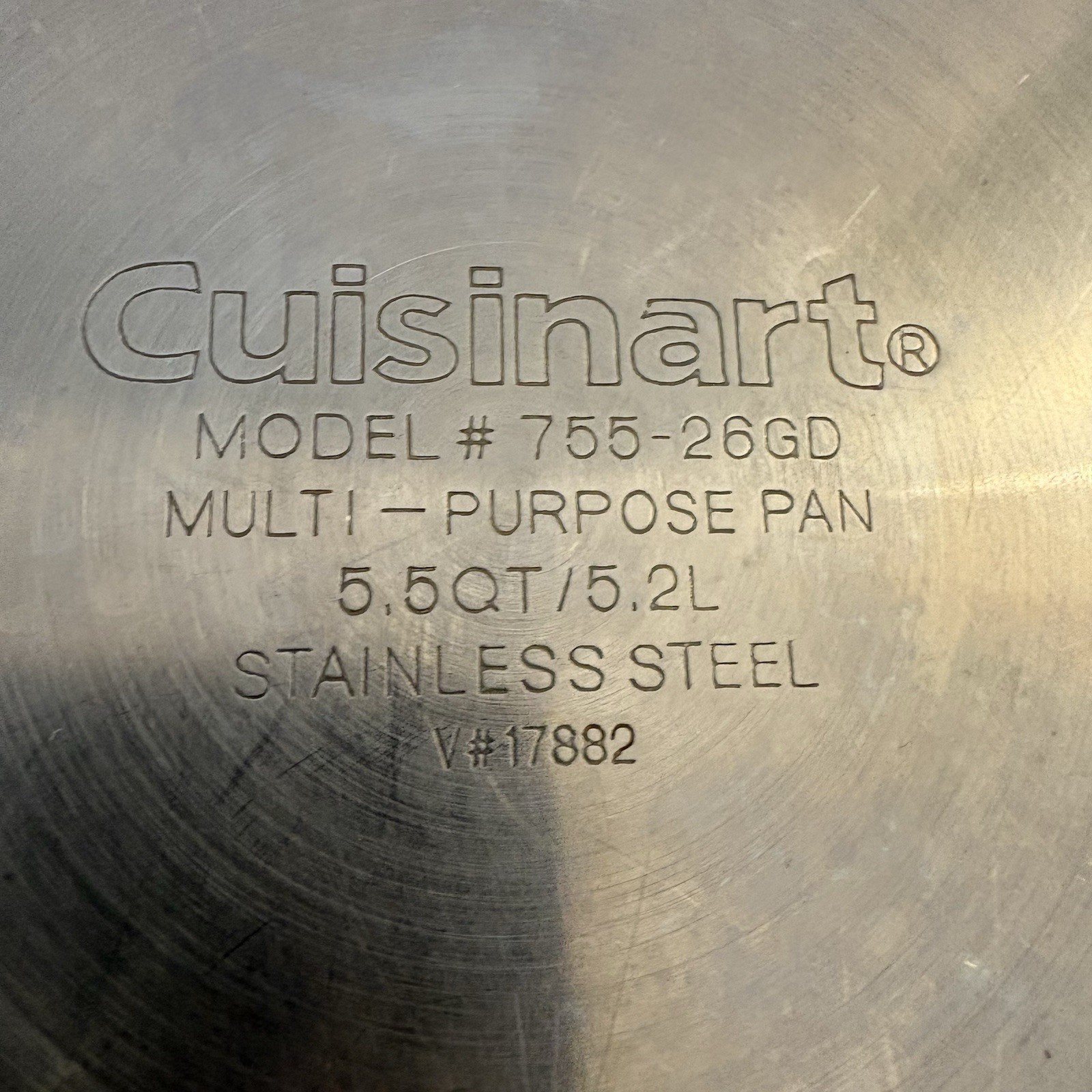 Cuisinart Chef’s Classic Stainless Steel Multi-Purpose Pot 5.5 qt. 755-26GD