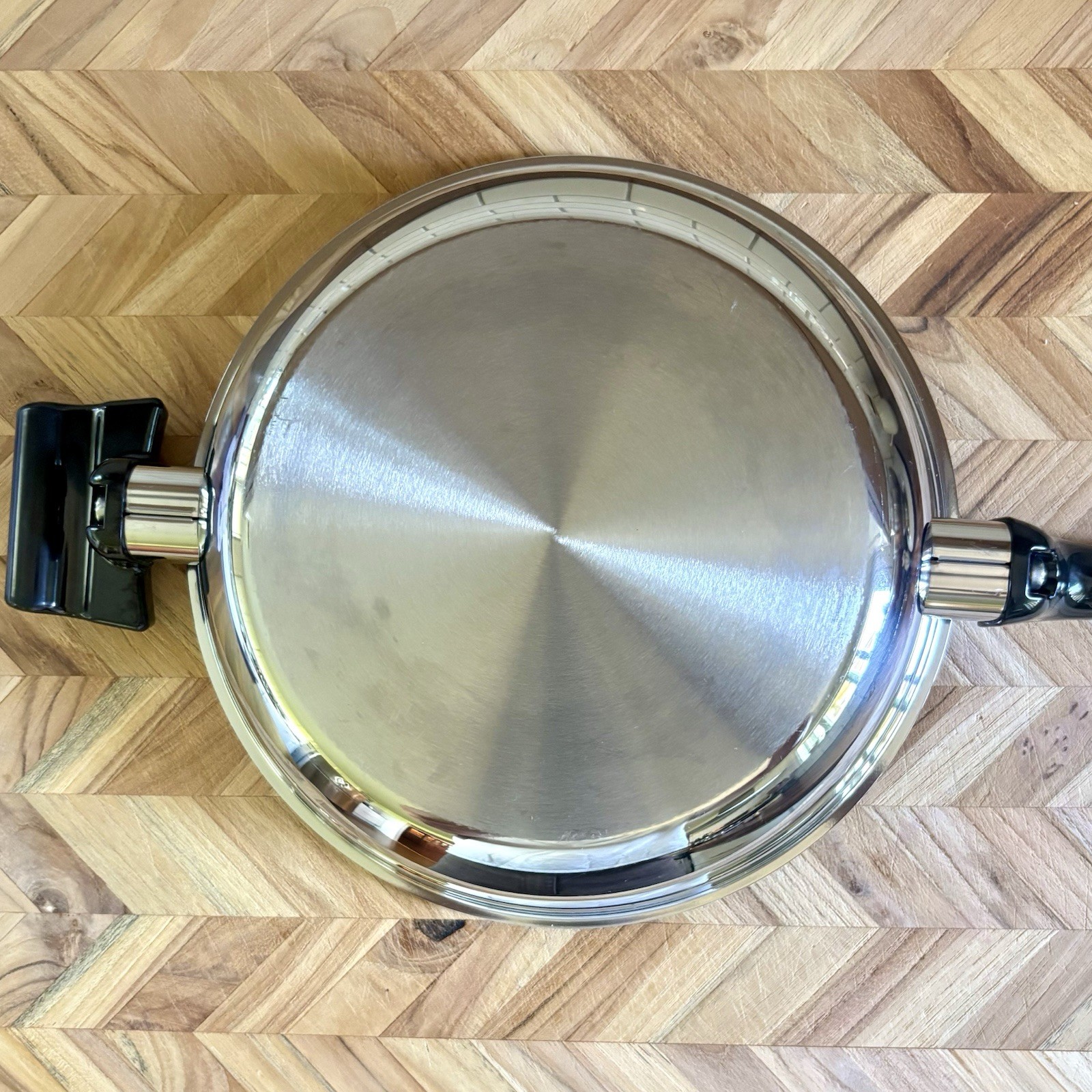 Kitchen Craft 10″ Freedom Skillet 2.3 qt Stainless Steel Made in USA – No Lid