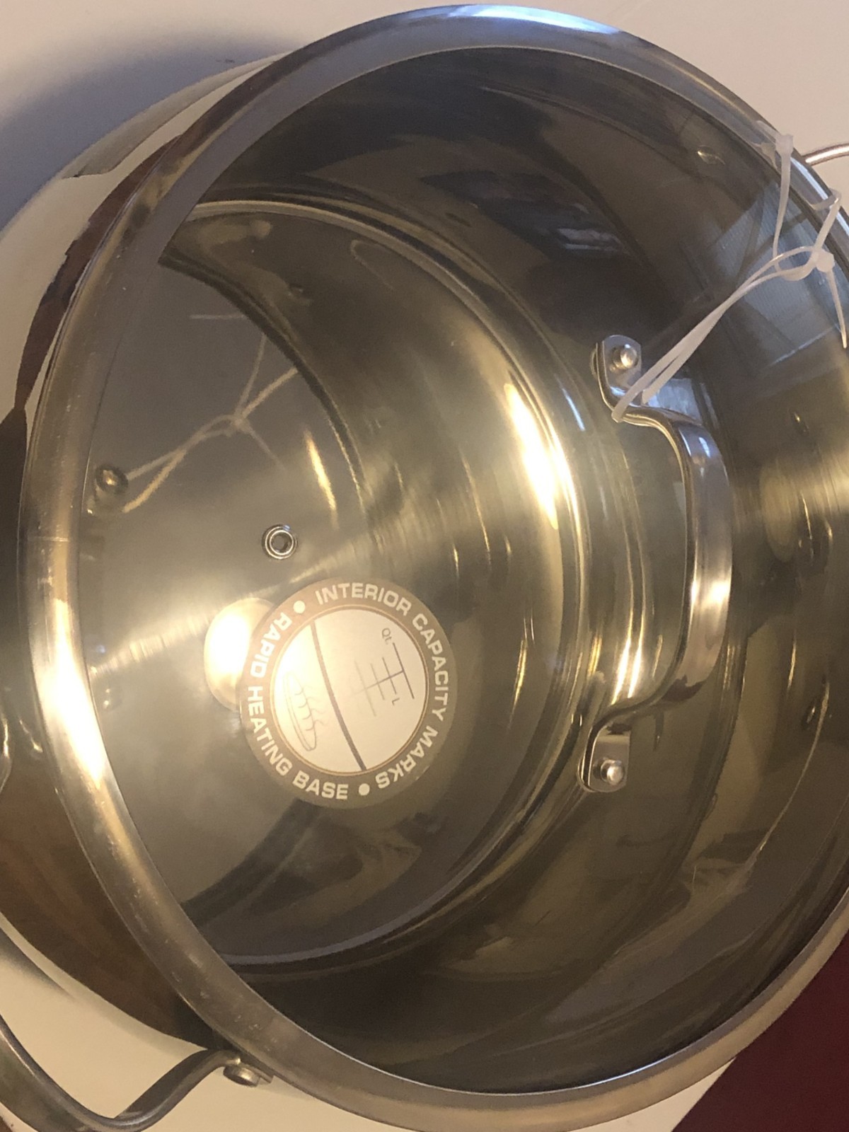 16.5 QT Stainless Steel cooking pot product as shown in the pictures