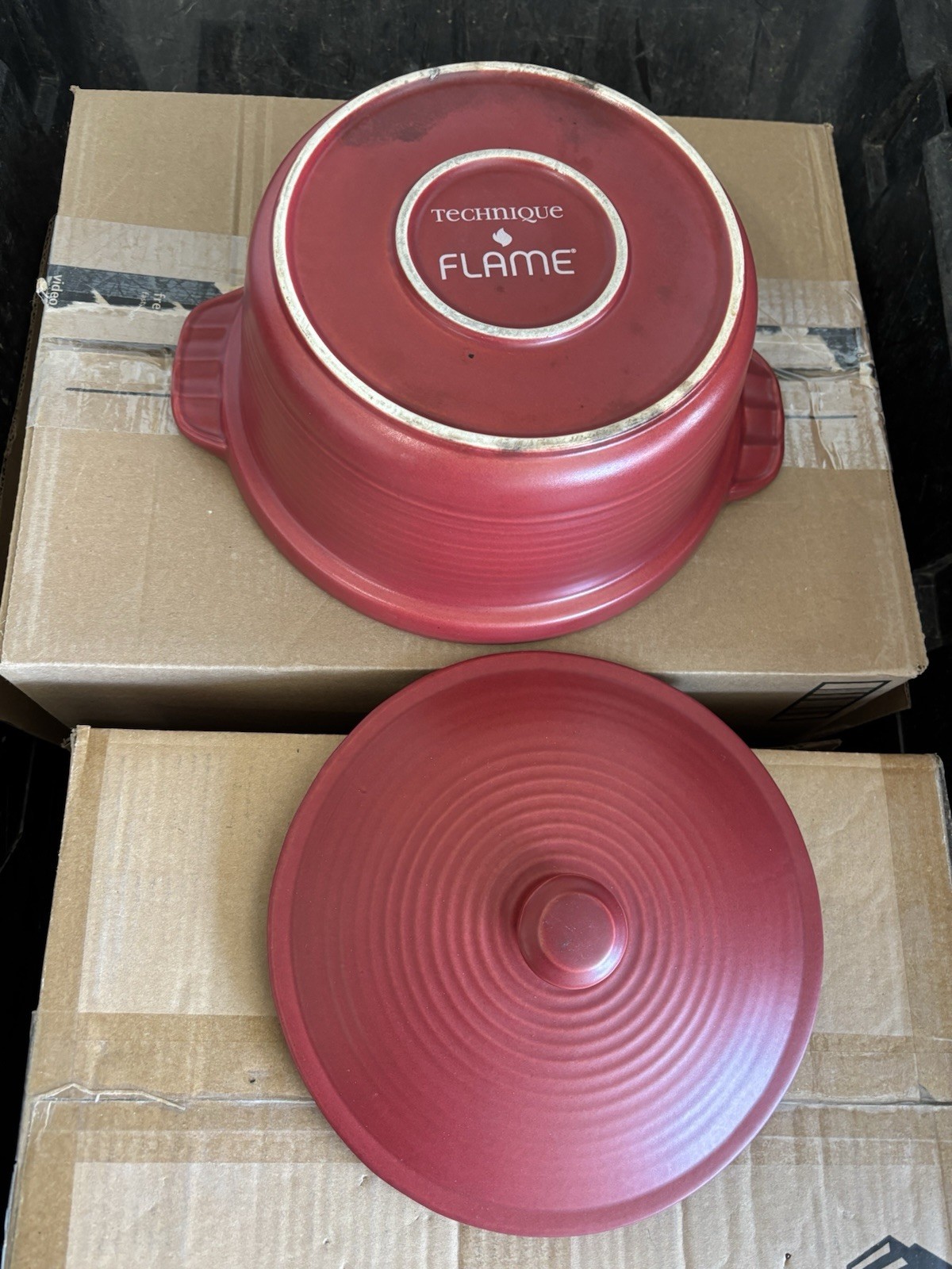Technique Flame Covered 4 Qt Casserole Dish