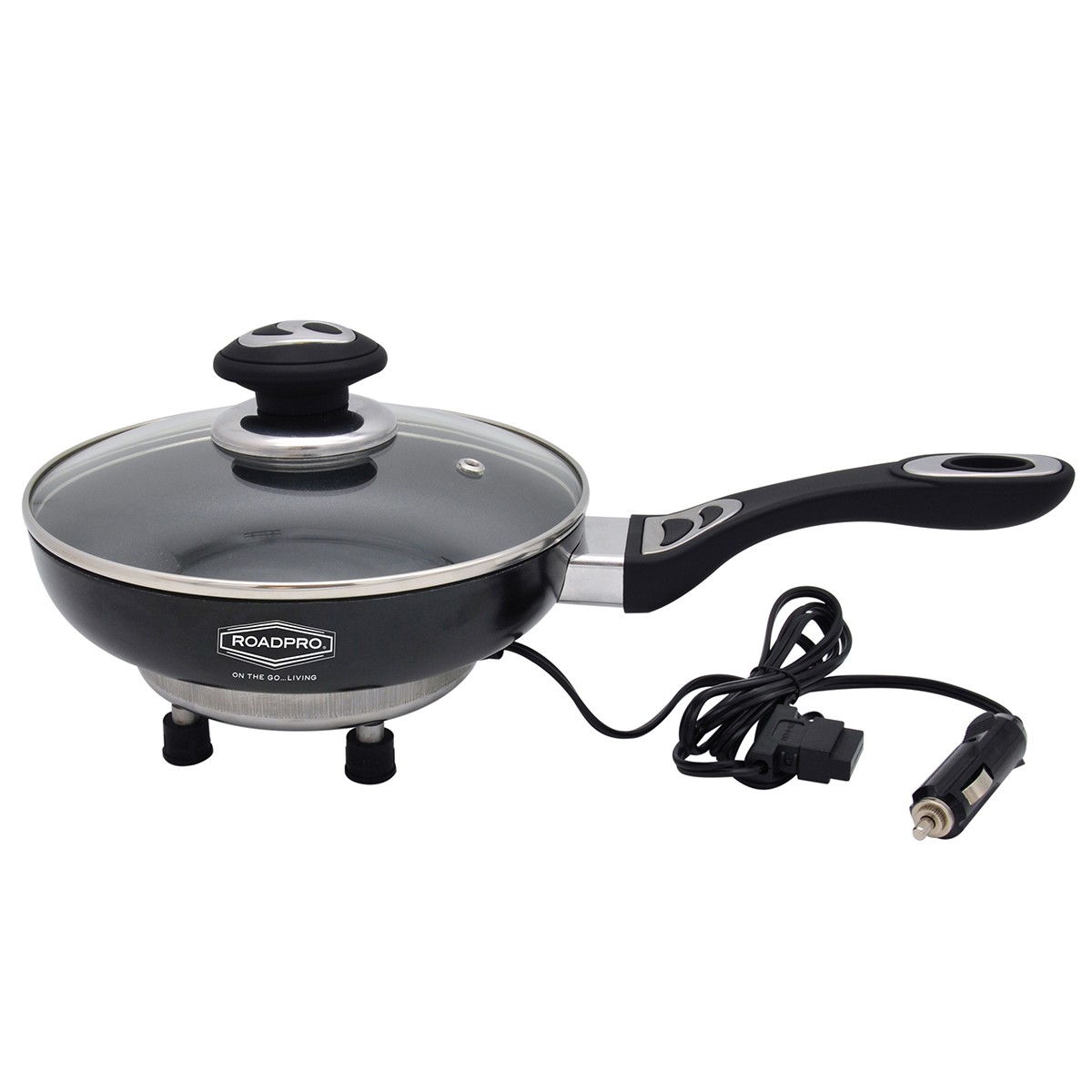 Roadpro 12v RPFP335NS 12-volt Portable Frying Pan Non-stick