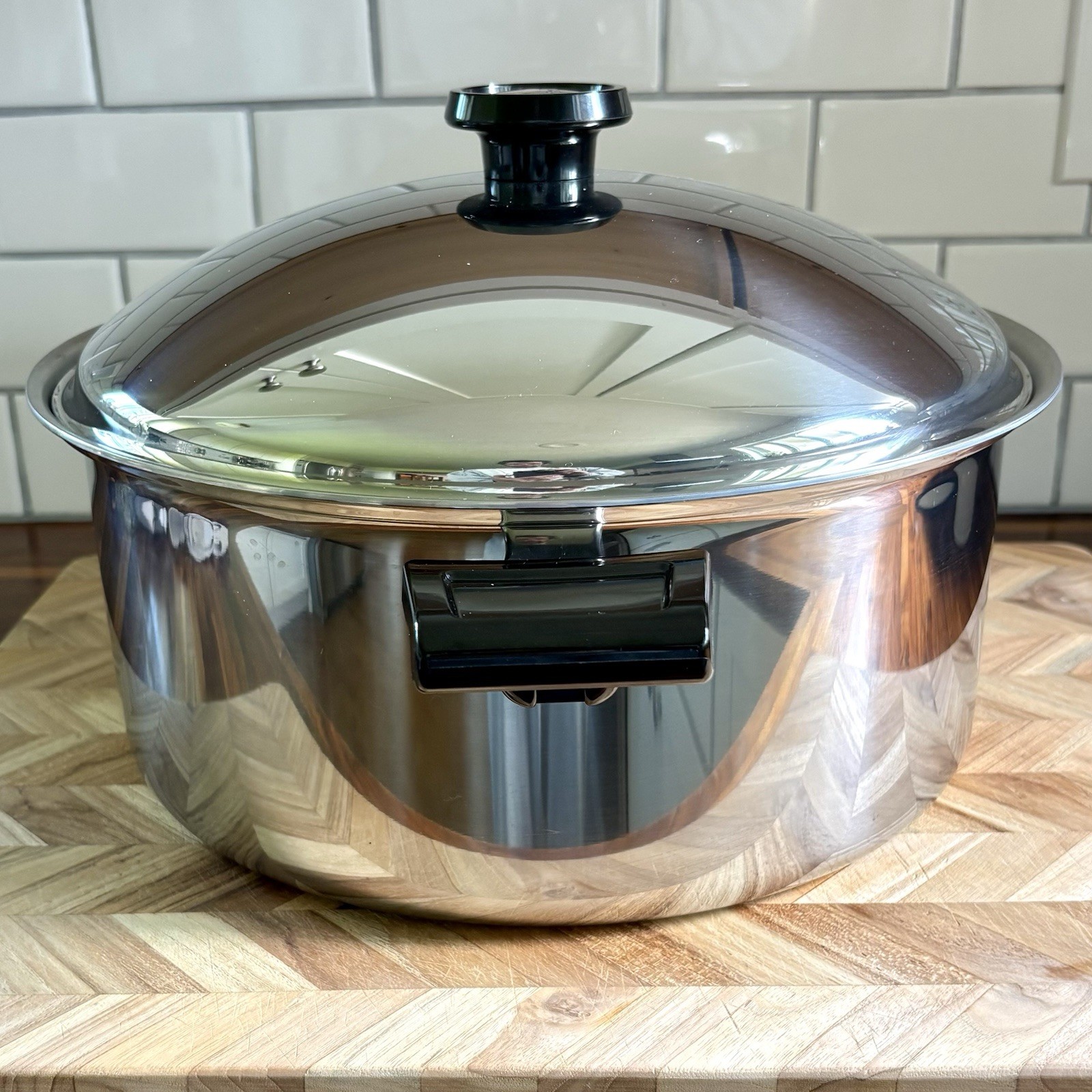 Kitchen Craft Waterless Cookware 12 Quart Stockpot West Bend | Pot + Lid