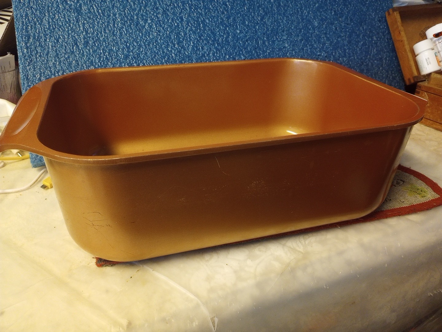 Copper Chef Wonder Cooker 13.5” X 10” X 4” Roaster Pan, Pan Only