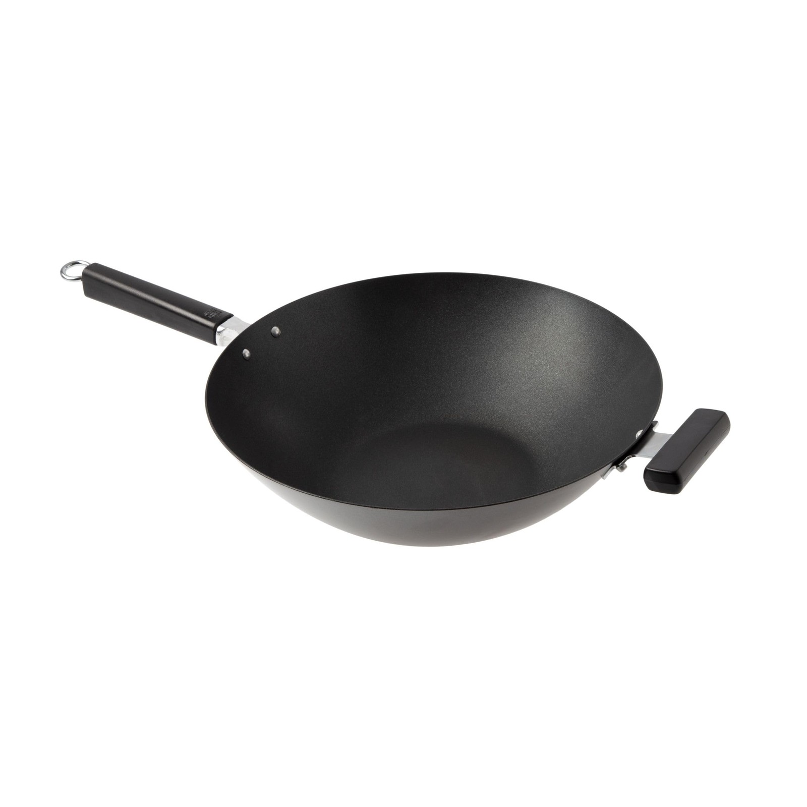 Joyce Chen 22-0040, Pro Chef Flat Bottom Wok with Excalibur Non-stick coating, 1