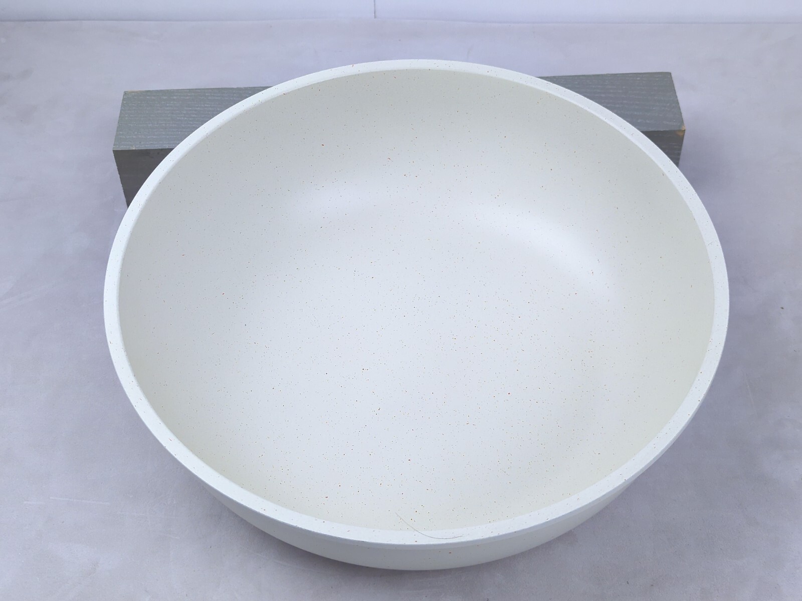 CAROTE 4QT Nonstick SAUTE PAN for use w/ DETACHABLE HANDLE, White Granite, NEW!
