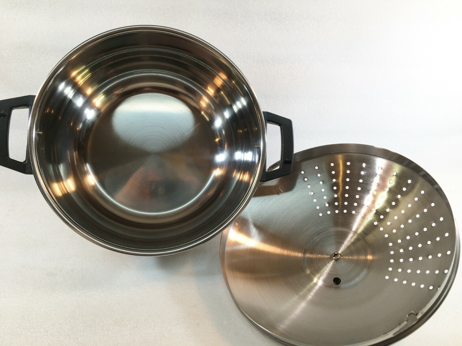 Parini 6 qt Stainless Steel Pasta Pot New in Box