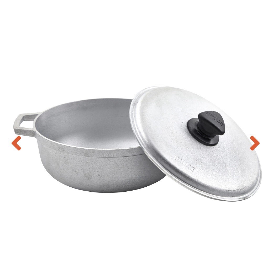 IMUSA 3.7qt Cast Aluminum Caldero 24cm NEW Kitchen Cookware with Lid