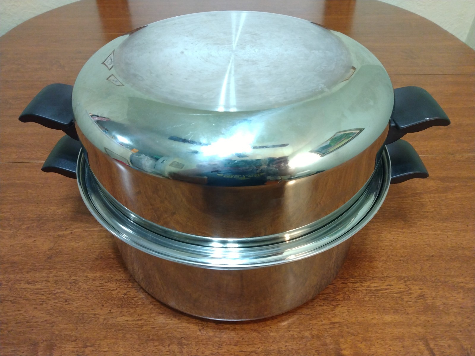 Cutco 6 Qt Dutch Oven Stock Pot 5-Ply Aluminum Core w/Dome Cover Made In USA