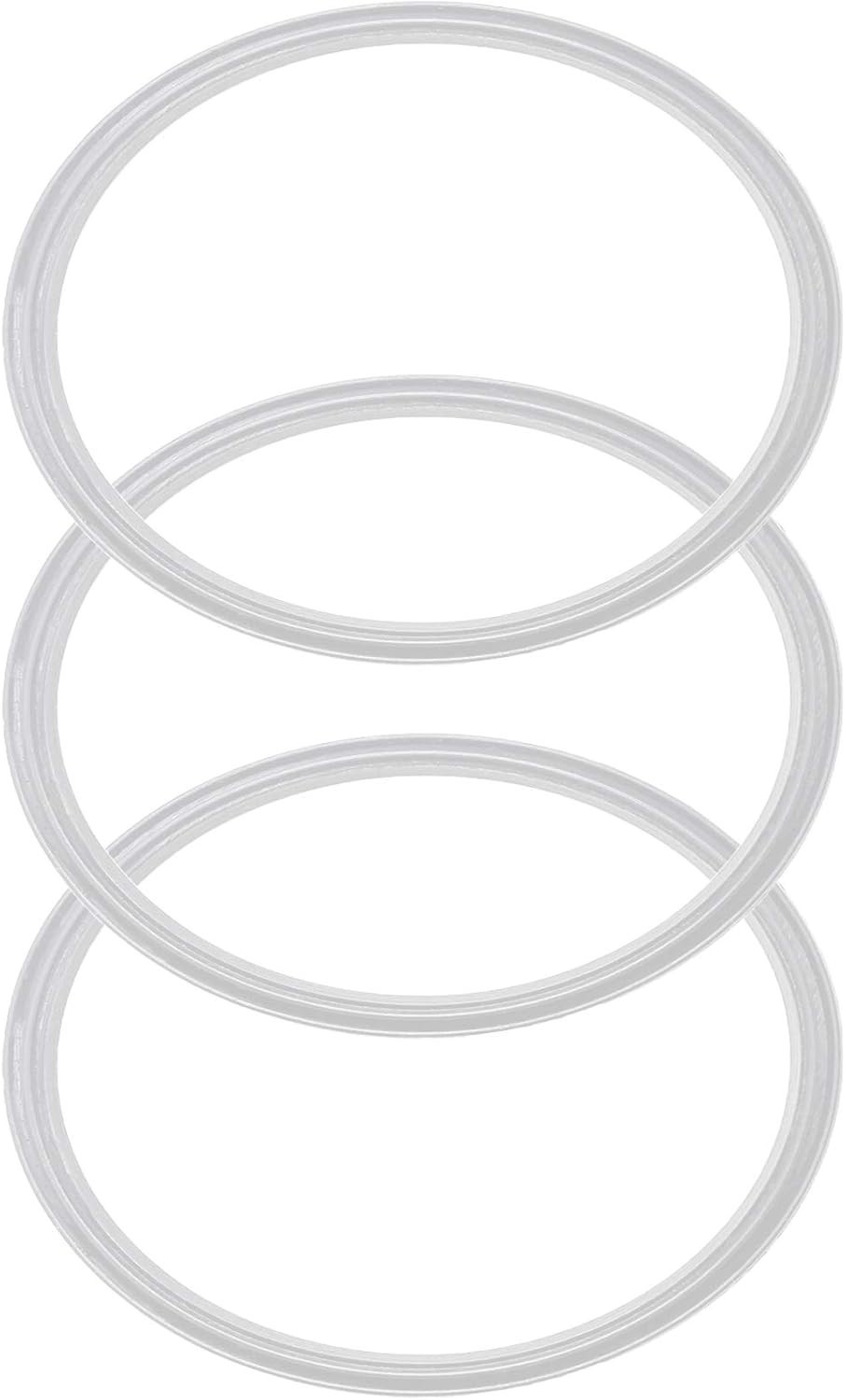 3 Pack – 20 & 10 oz Replacement Rubber Lid Rings, 3.3 Inch Diameter Gasket Se…