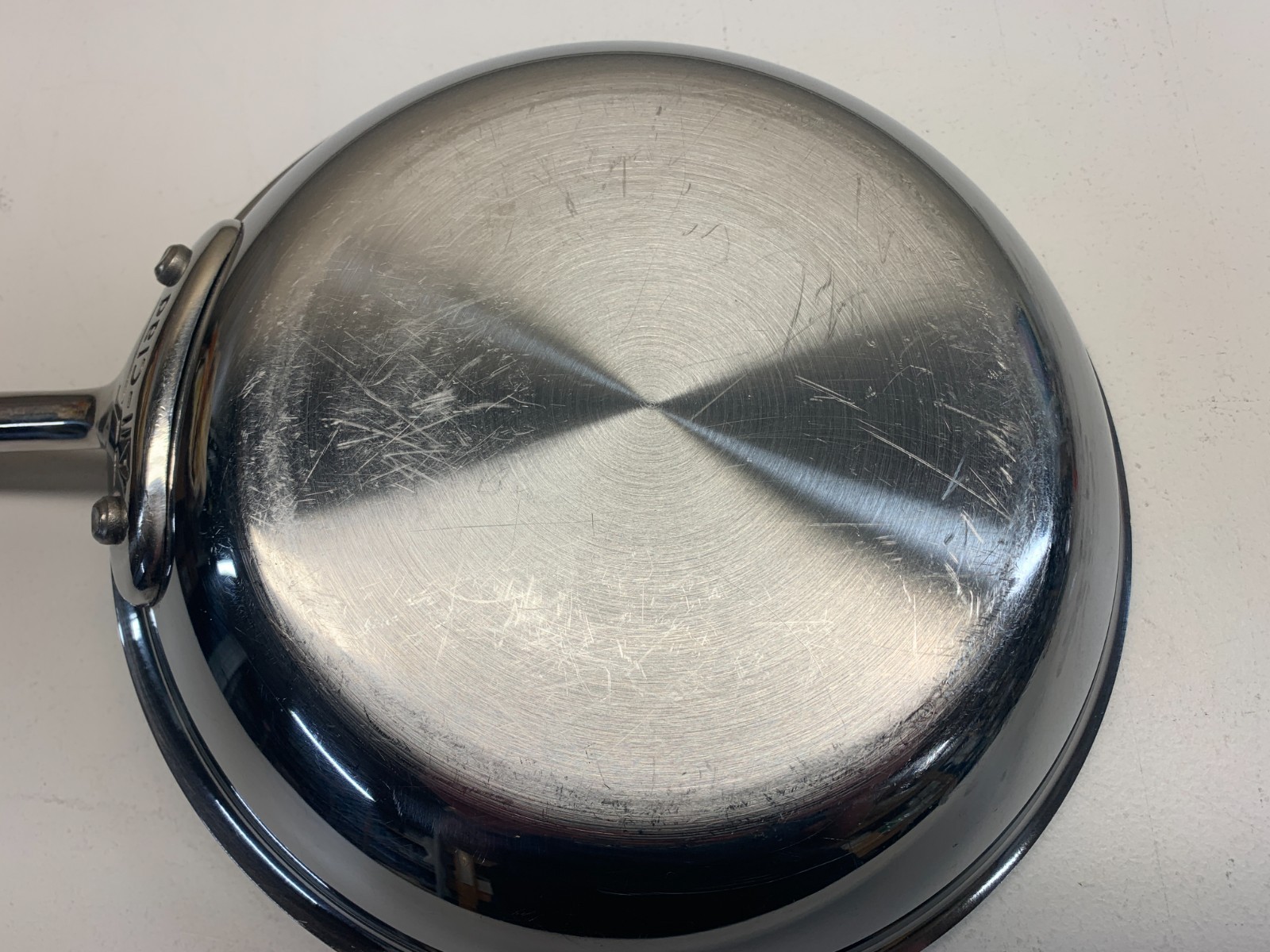 ALL CLAD 8.5 inch Stainless Skillet Pre Owned
