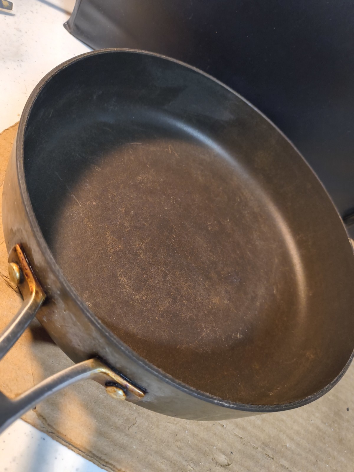 Calphalon 5003 3 Qt Hard Anodized Aluminum Skillet Frying Saute Pan No Lid