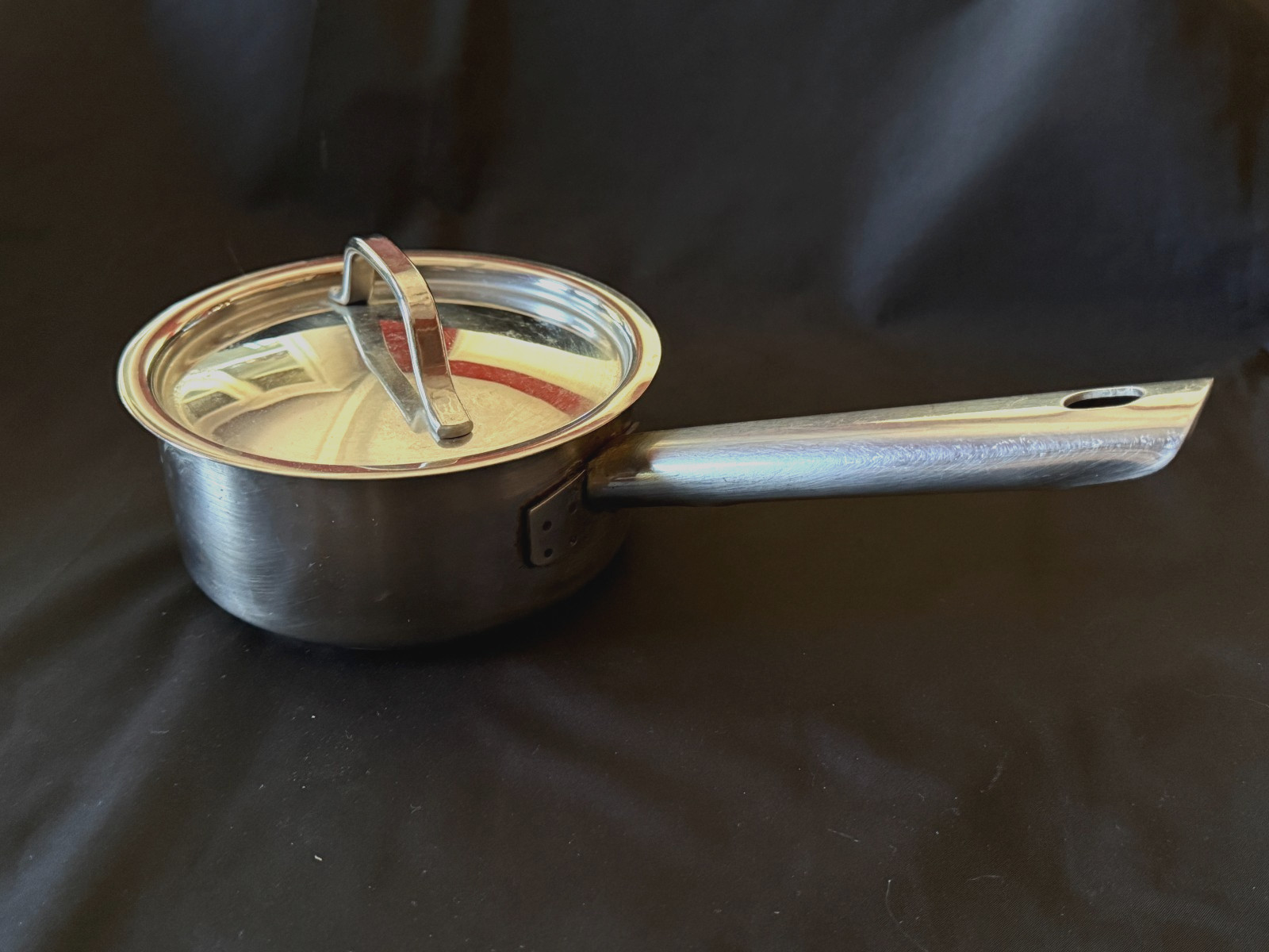 Tools of the Trade Royalty 18/10 Stainless Steel 3.5 Cup 6 in Sauce Pan with Lid