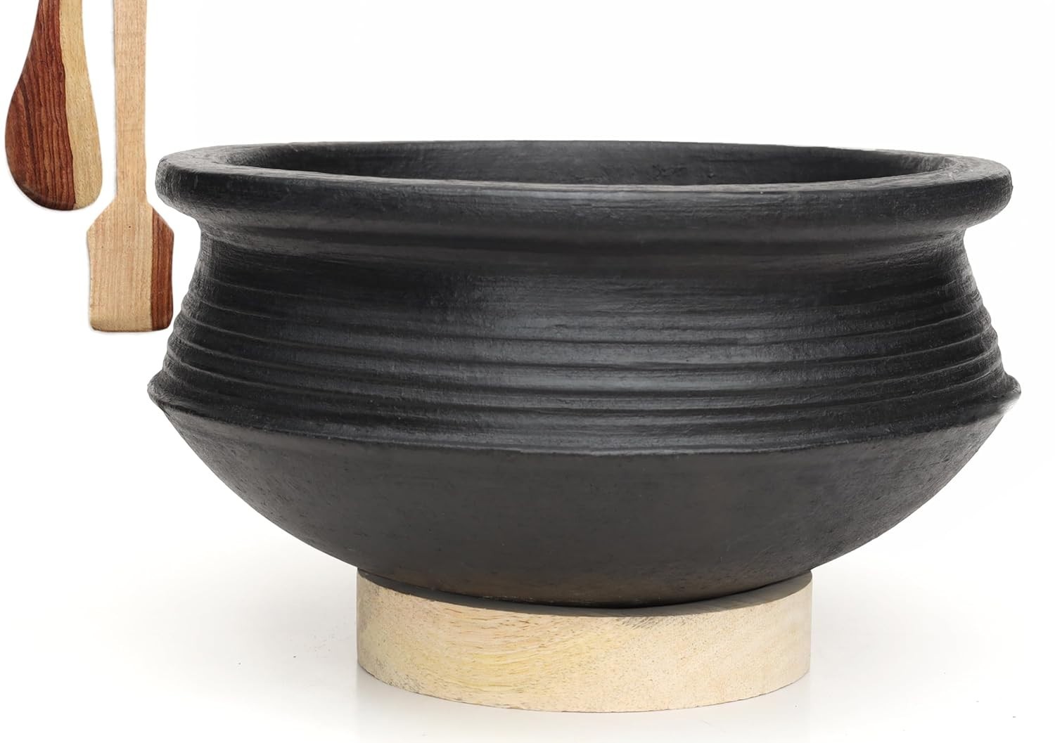 Terracotta Clay Pot 3 L/Earthen Cooking Handi/Traditional Healthy Cookware India