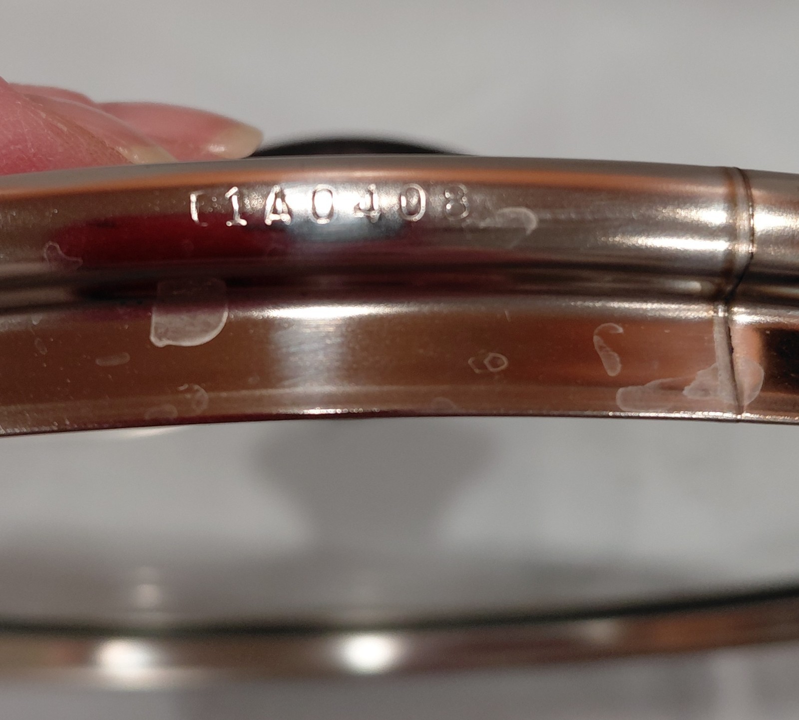 FARBERWARE 8½” Glass Lid ONLY Insulated Knob Pot/Pan REPLACEMENT Top #I1AO408
