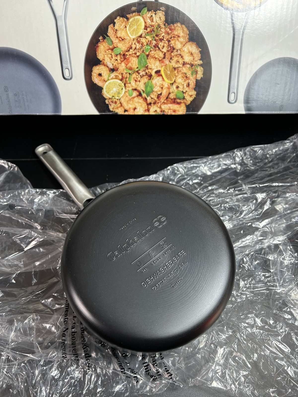 NEW Calphalon Hard-Anodized Nonstick 8-Piece Cookware Set Black – READ