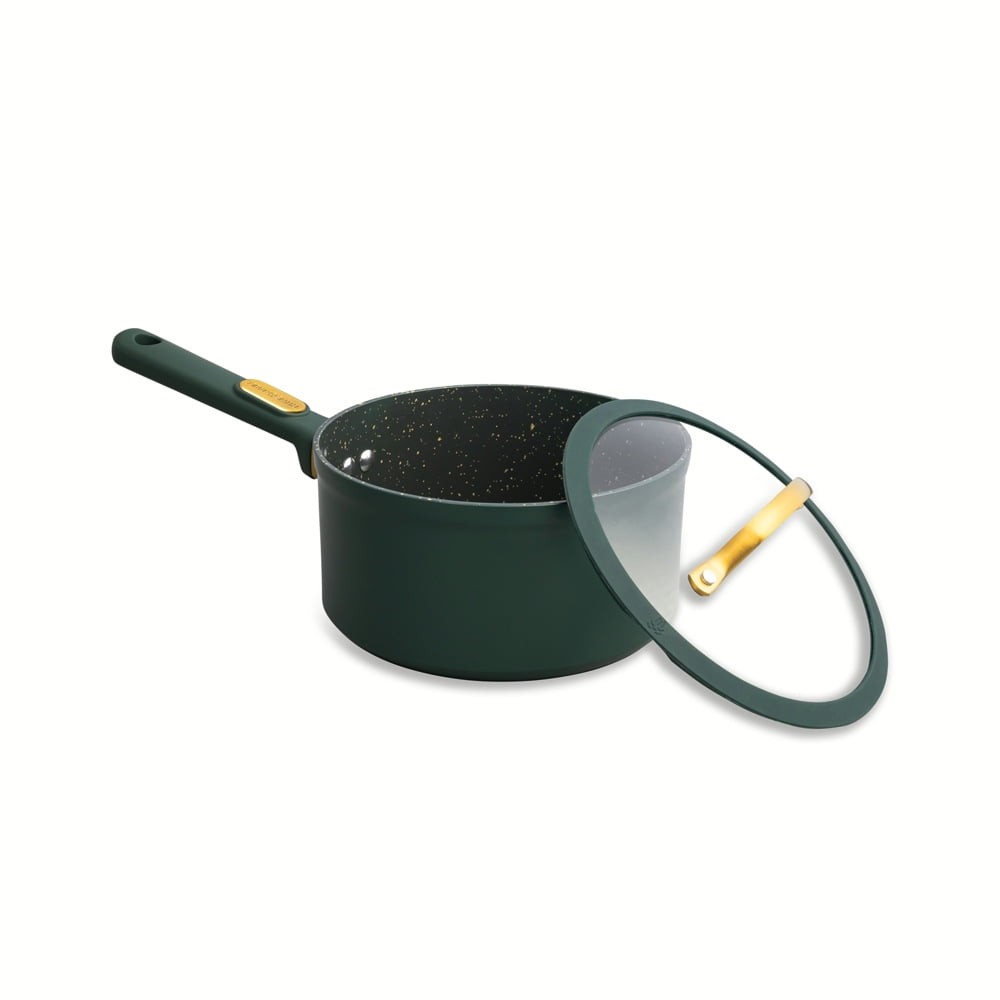 12-Piece Ceramic Non-Stick Granite Collection, Non-Toxic Cookware Set