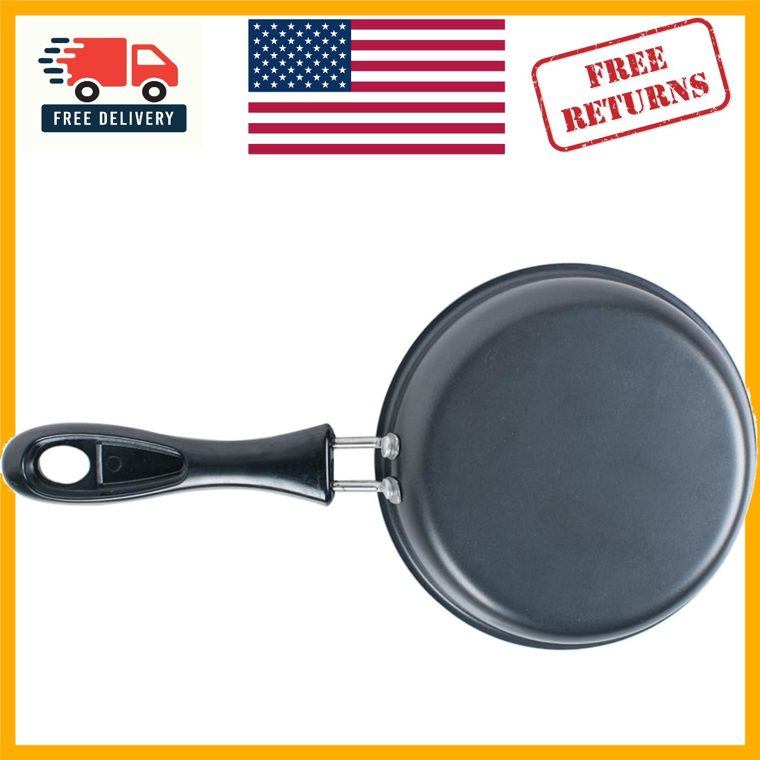 Versatile Nonstick Mini Frying Pan – Perfect for Single Servings (4.75-Inch)
