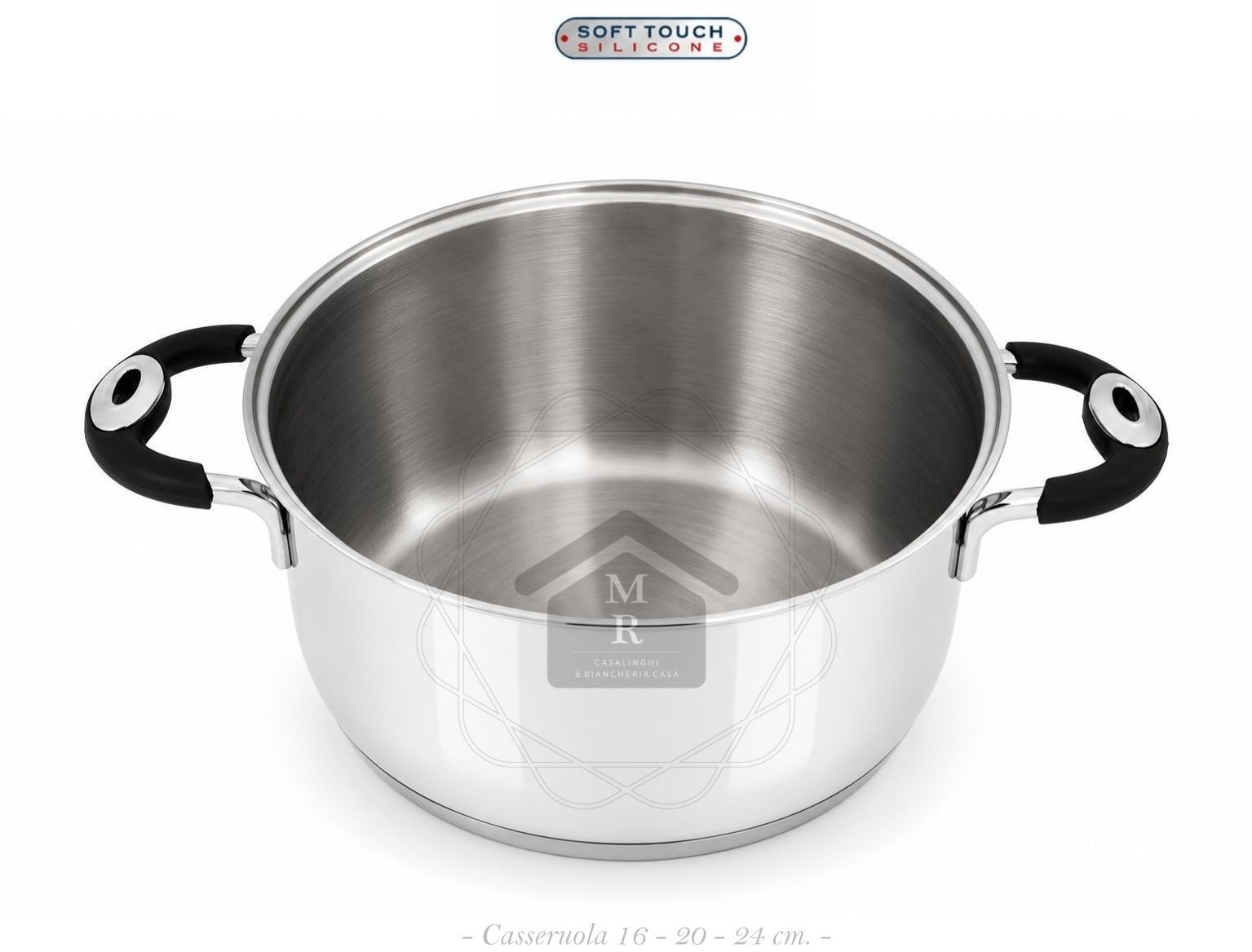 19 Piece 18/10 Stainless Steel Bio Line Induction Bottom MSBavaria Cookware Battery