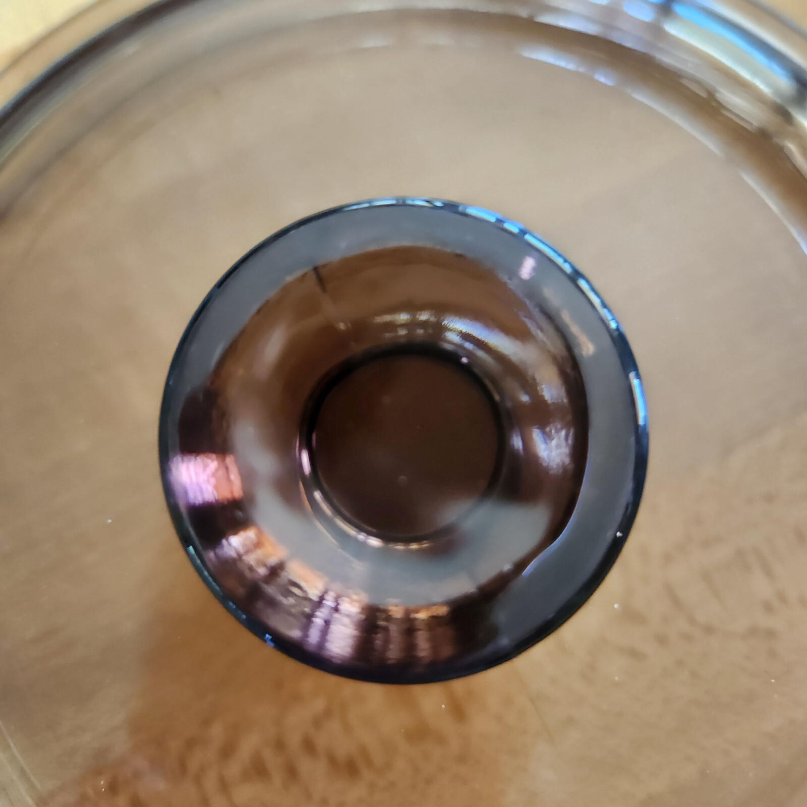 Pyrex P81C Lid for Visions Amber Pint Saucepan Lid Only