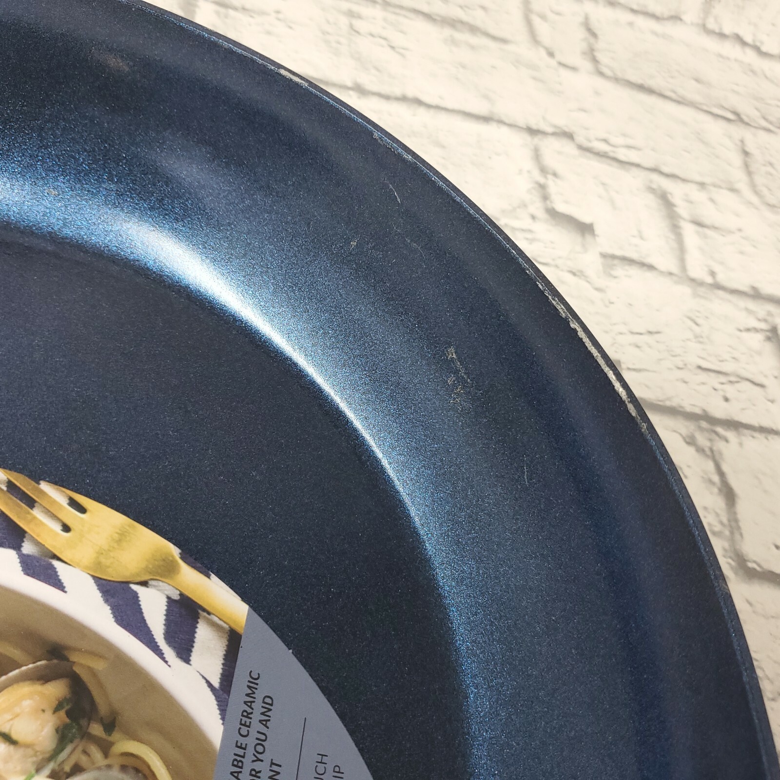 Brooklyn Steel Co. Cookware Aurora 12.5″ Aluminum Iridescent Hammered Frypan