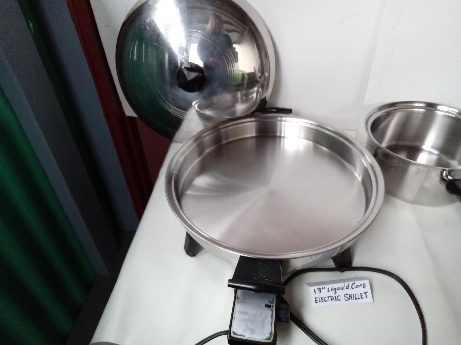 VITA CRAFT 5 PLY NICROMIUM STEEL 3 PC. SAUCE W/ELECTRIC LIQUID CORE SKILLET 13″☆