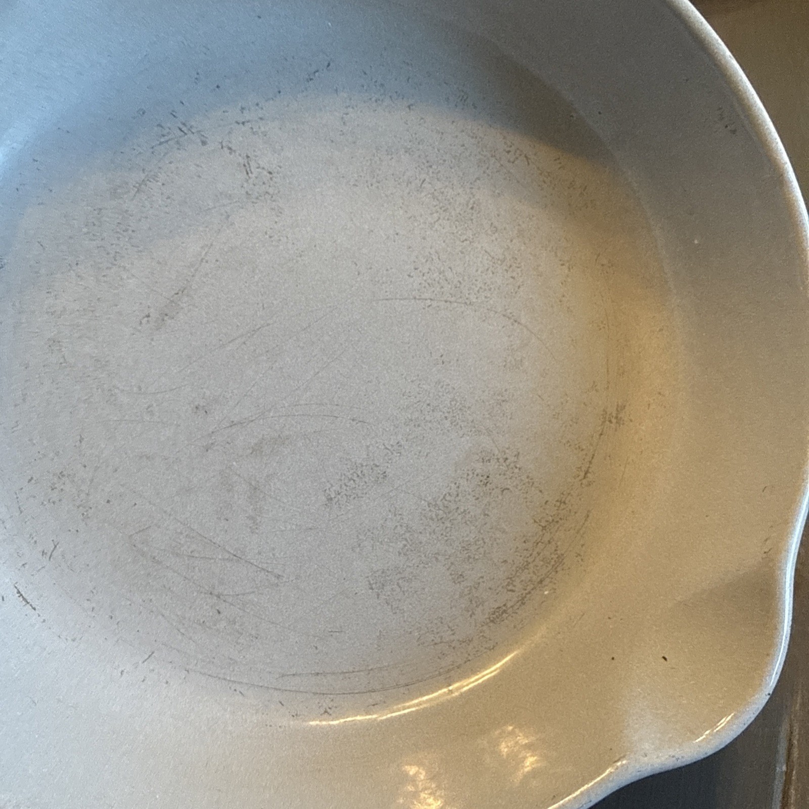 Vintage Le Creuset 6.5″ Orange Enameled Cast Iron 16 Small Fry Pan Skillet