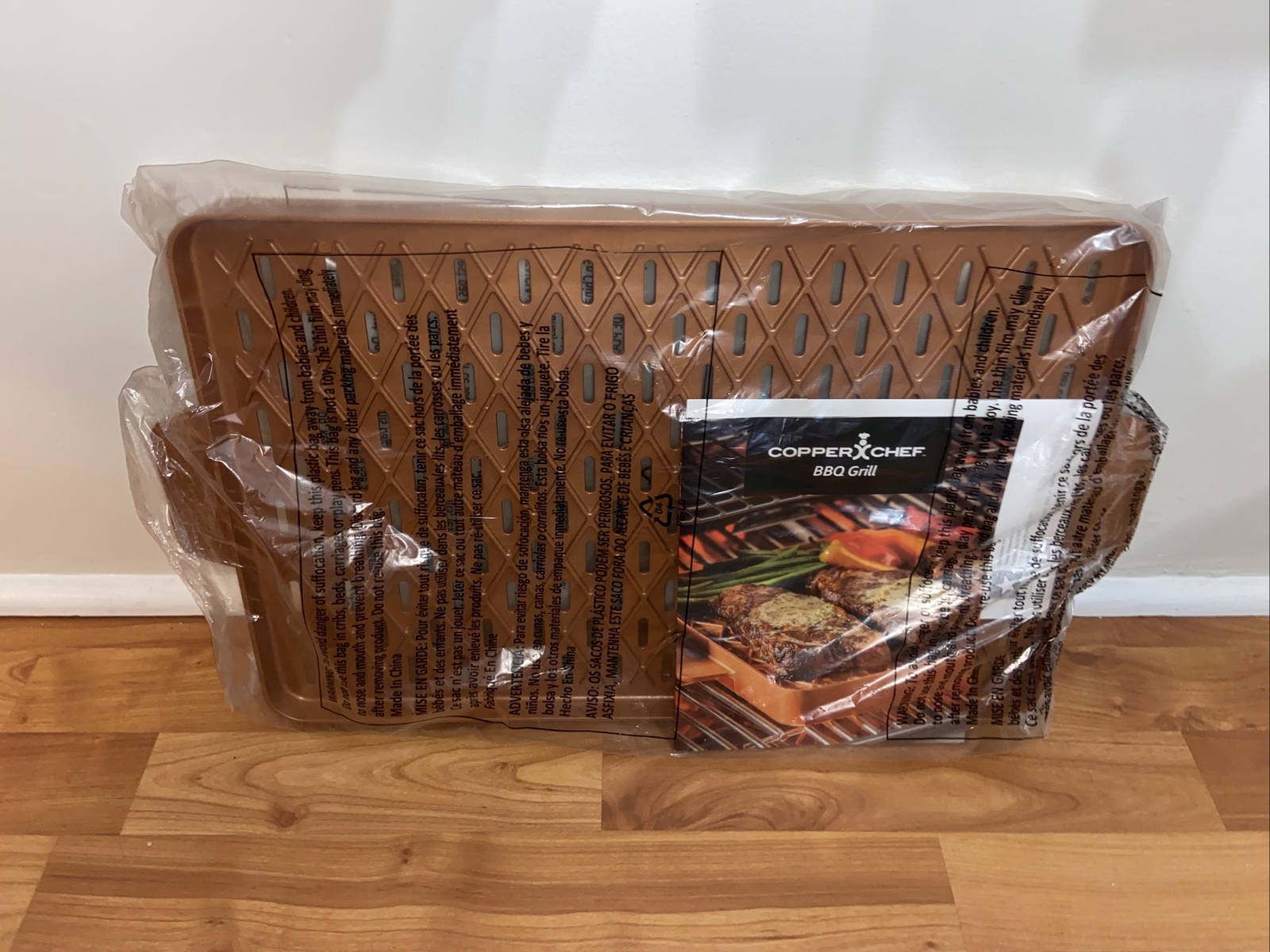 Copper Chef Design Barbecue Pan (12″X 18″). New Open Box