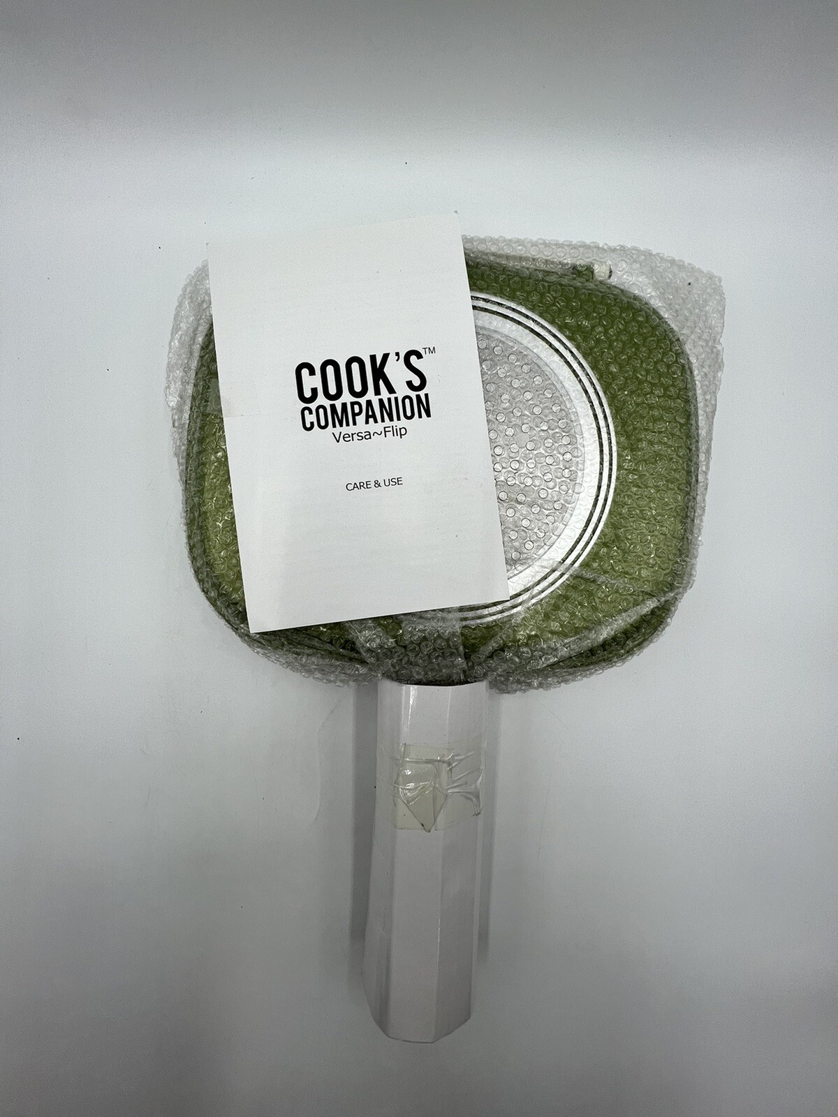 Cook’s Companion Cast Aluminum Grill Flip Pan Green
