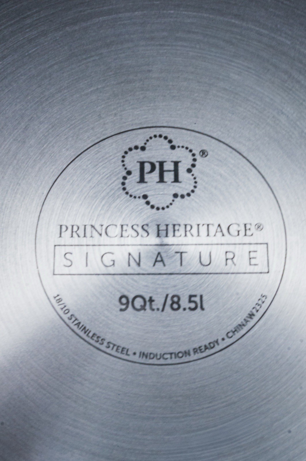 New Princess House Heritage 9Qt Round Casserole 10602 Stainless Steel Dutch Oven