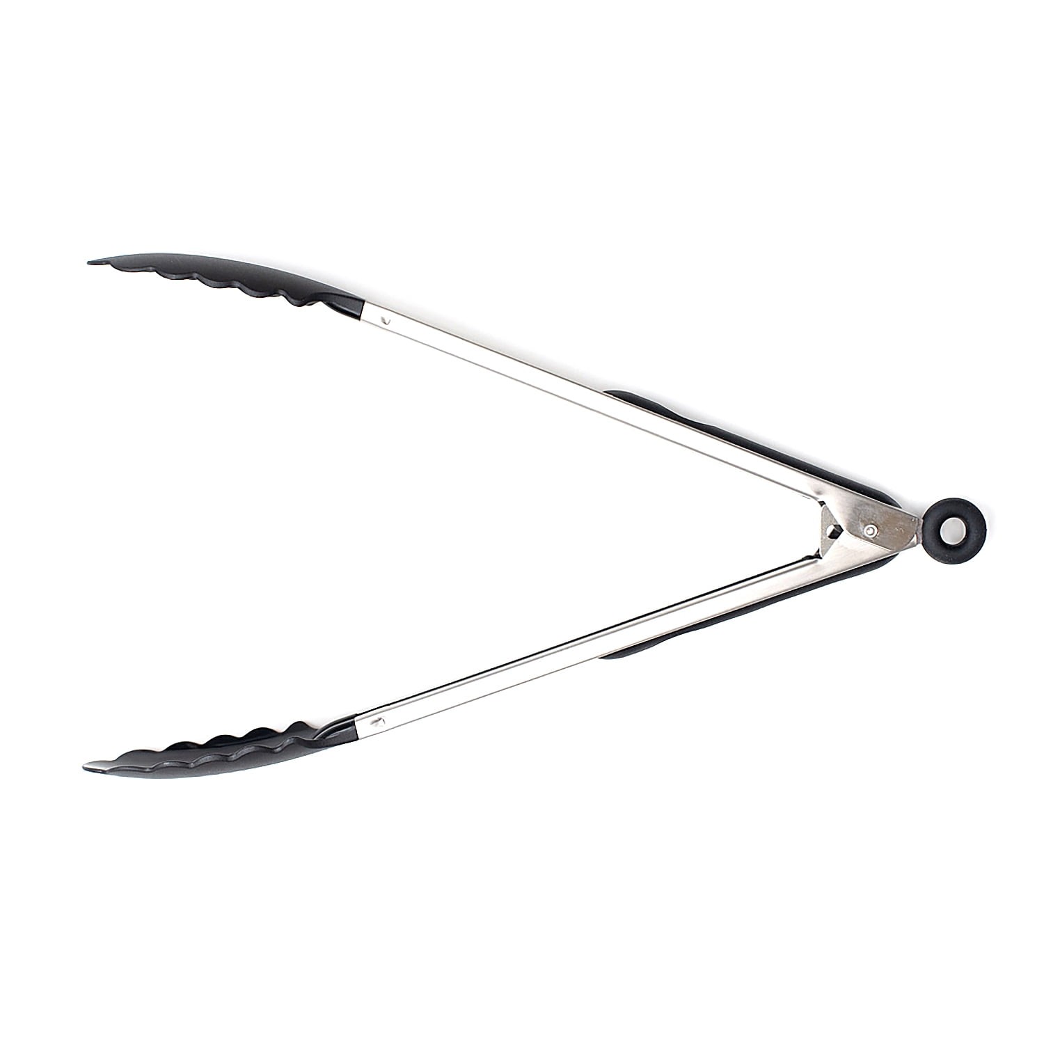 Rust Resistant Nylon End and Stainless Steel Dripless Tong