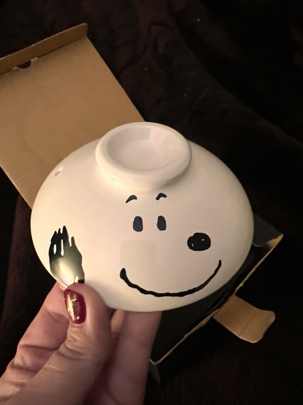 PEANUTS Snoopy Personal Size Donabe Clay Pot Single Use Ceramic Made in Japan