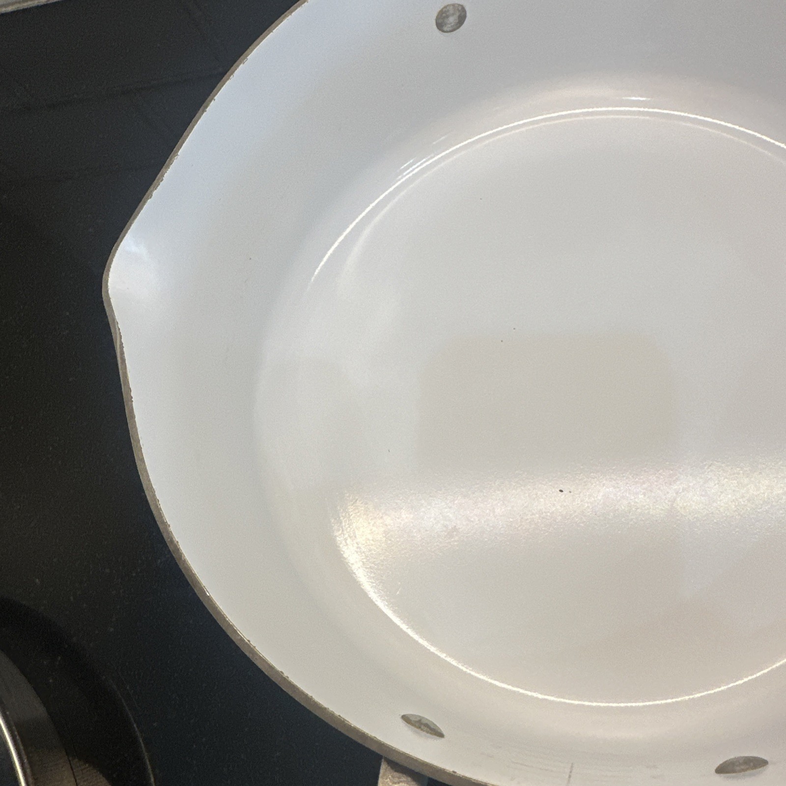 Calphalon Classic Anodized 5 Qt Stock Pot & Glass Lid 8785 Ceramic Non Stick USA