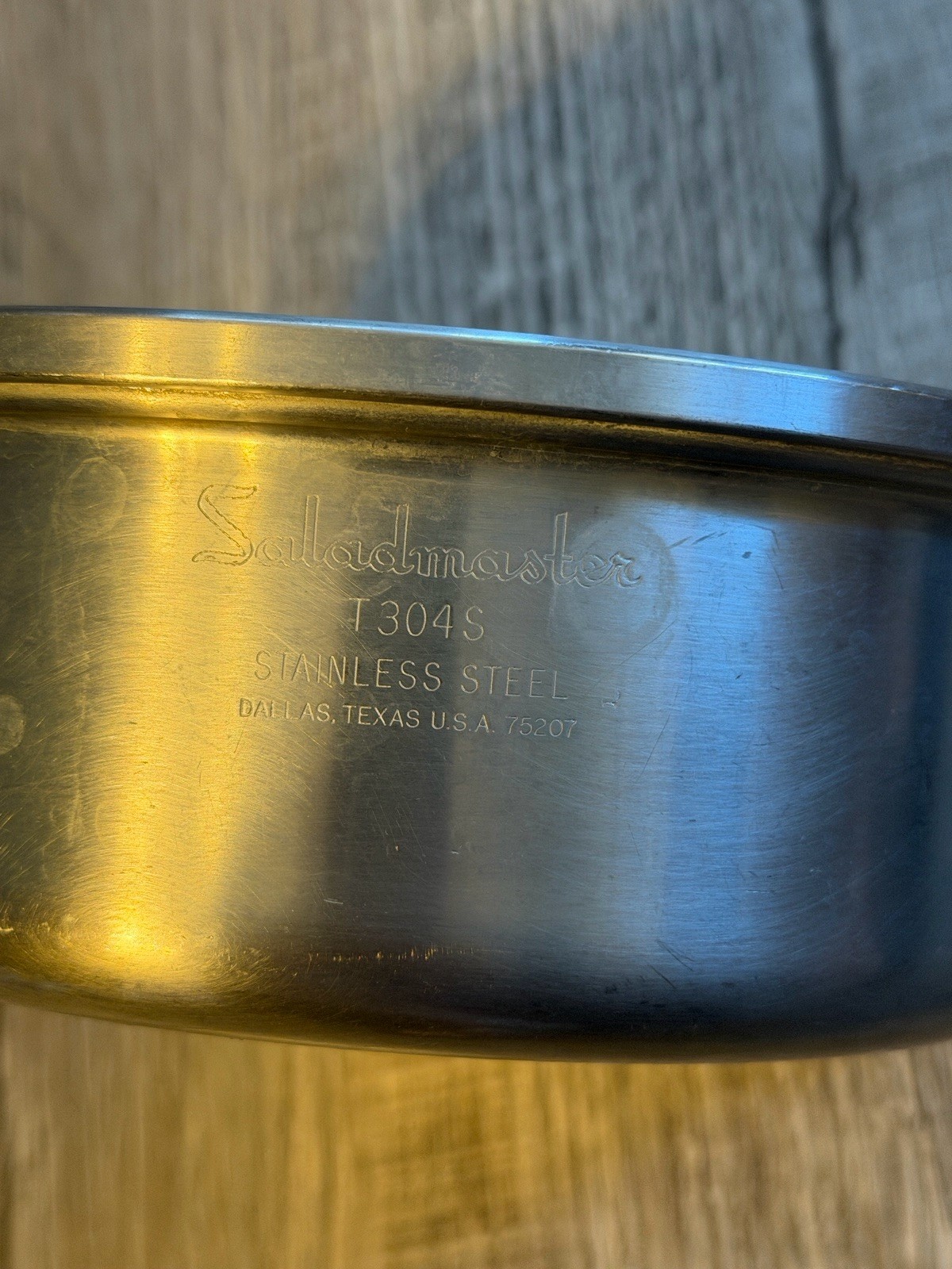 SALADMASTER T304S Sauce Pan Stainless Steel 8 inches 1.5 Qt NO LID