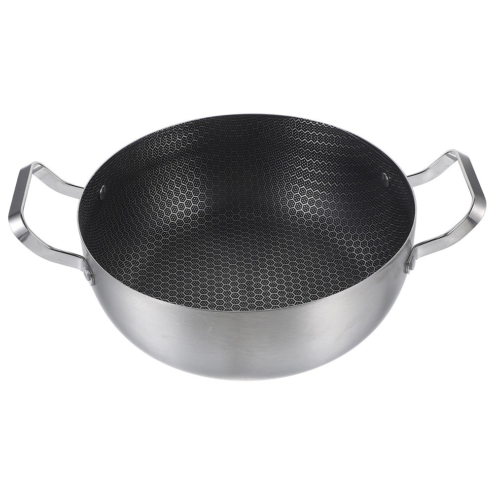 Nonstick Honeycomb Pan Non-stick Soup Pot Stainless Steel Cooking