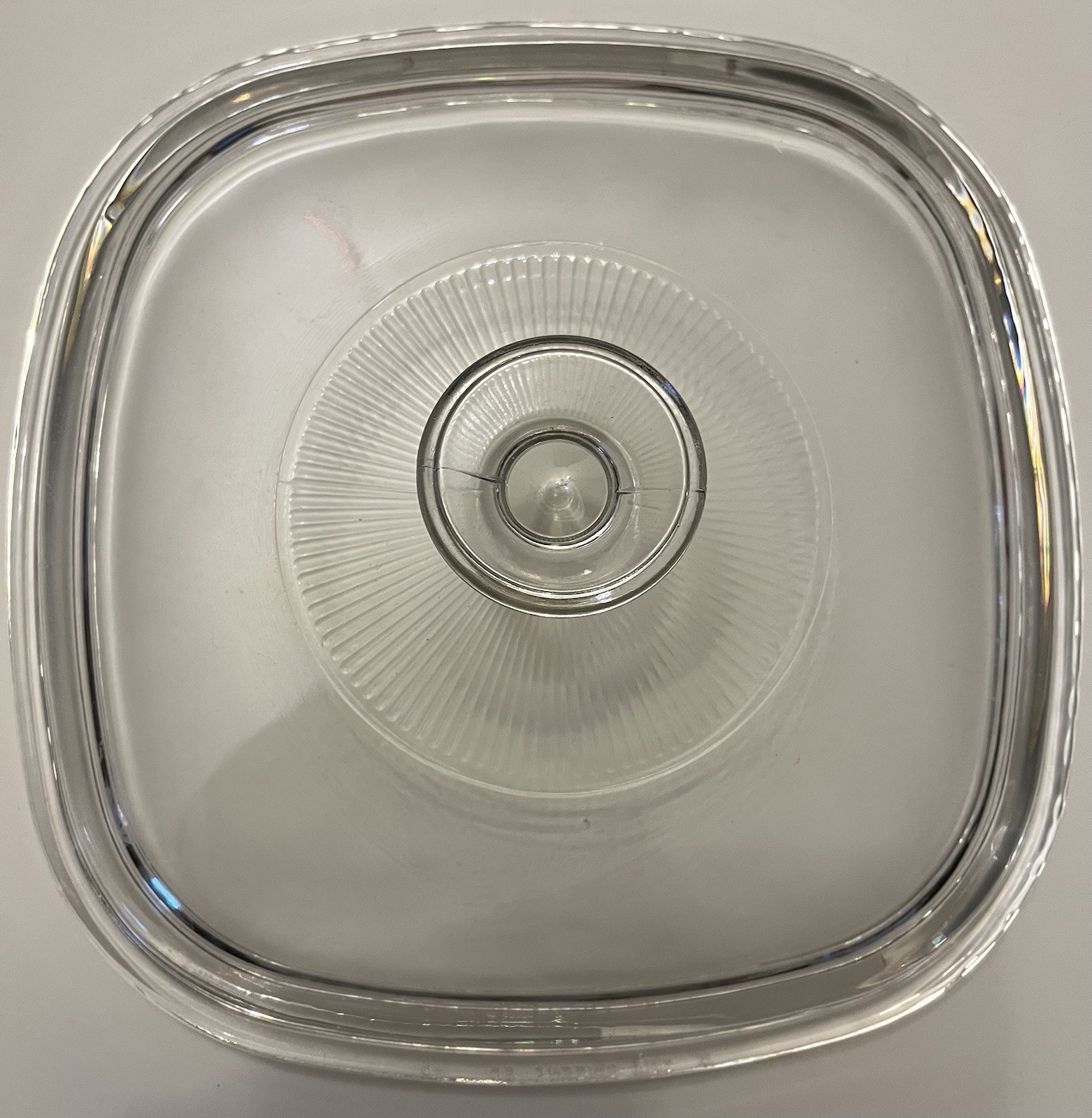 Pyrex Casserole Clear Square Replacement LID ONLY 06 A9C A No Chips