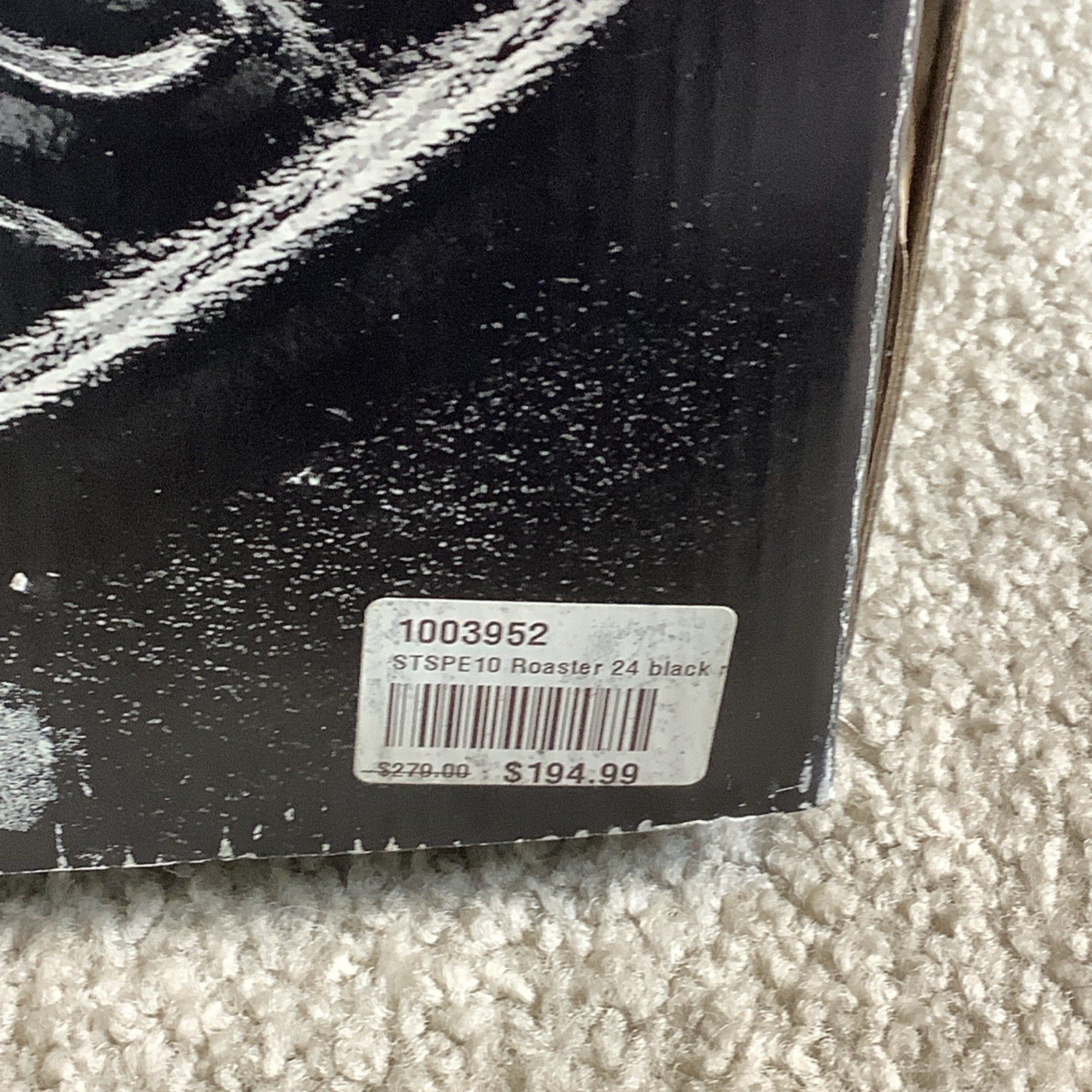 Staub Cast Iron 9.5-inch Vertical Chicken Roaster Matte Black New In Box STSPE10