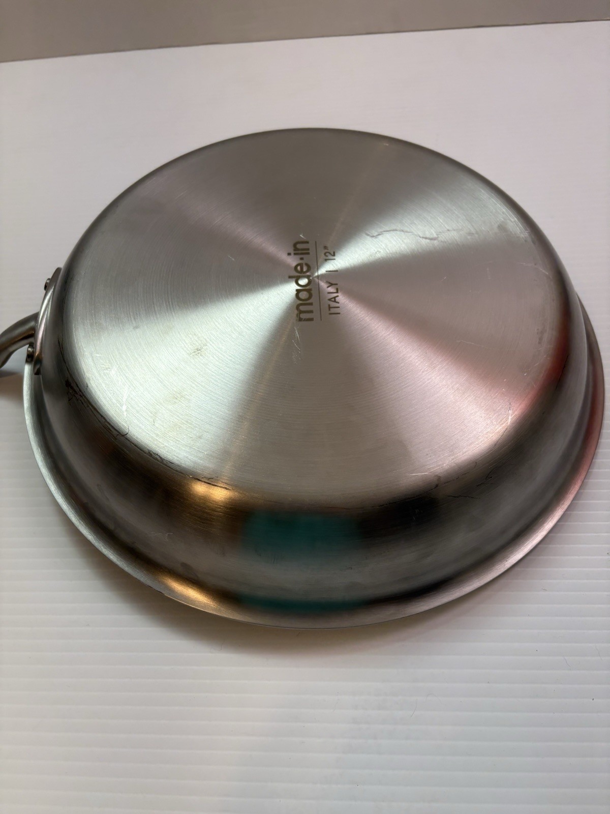 Made In Cookware Stainless Steel 12” Frying Pan 5-Ply Stainless Clad