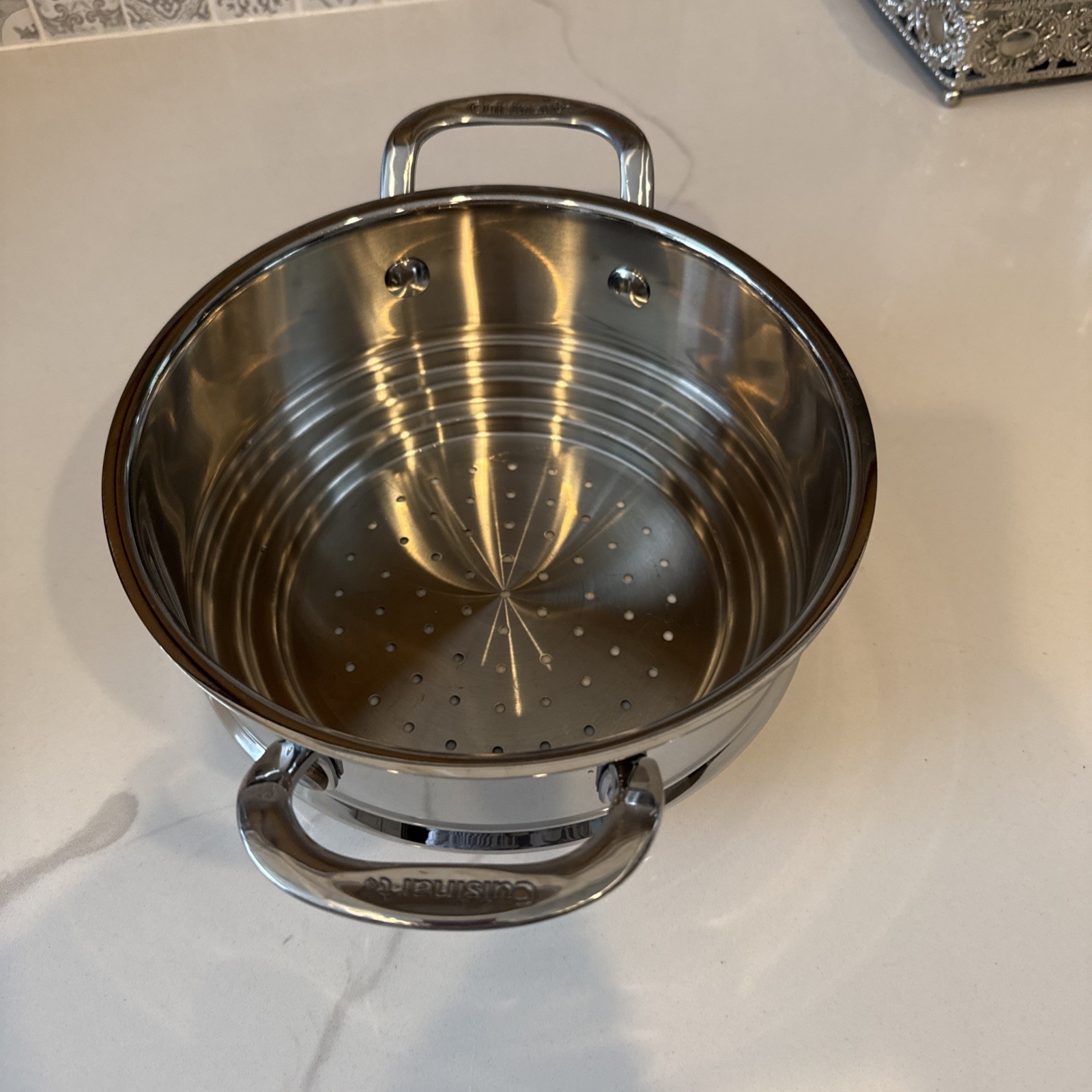 Cuisinart Steamer Insert 7116-20S 8.5″ Stainless Steel Colander Strainer