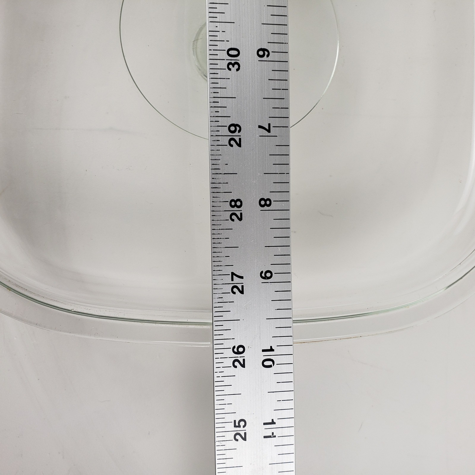 Corning Ware Pyrex P-10-C-1 Clear Glass Replacement Lid 10 Inch Square Casserole