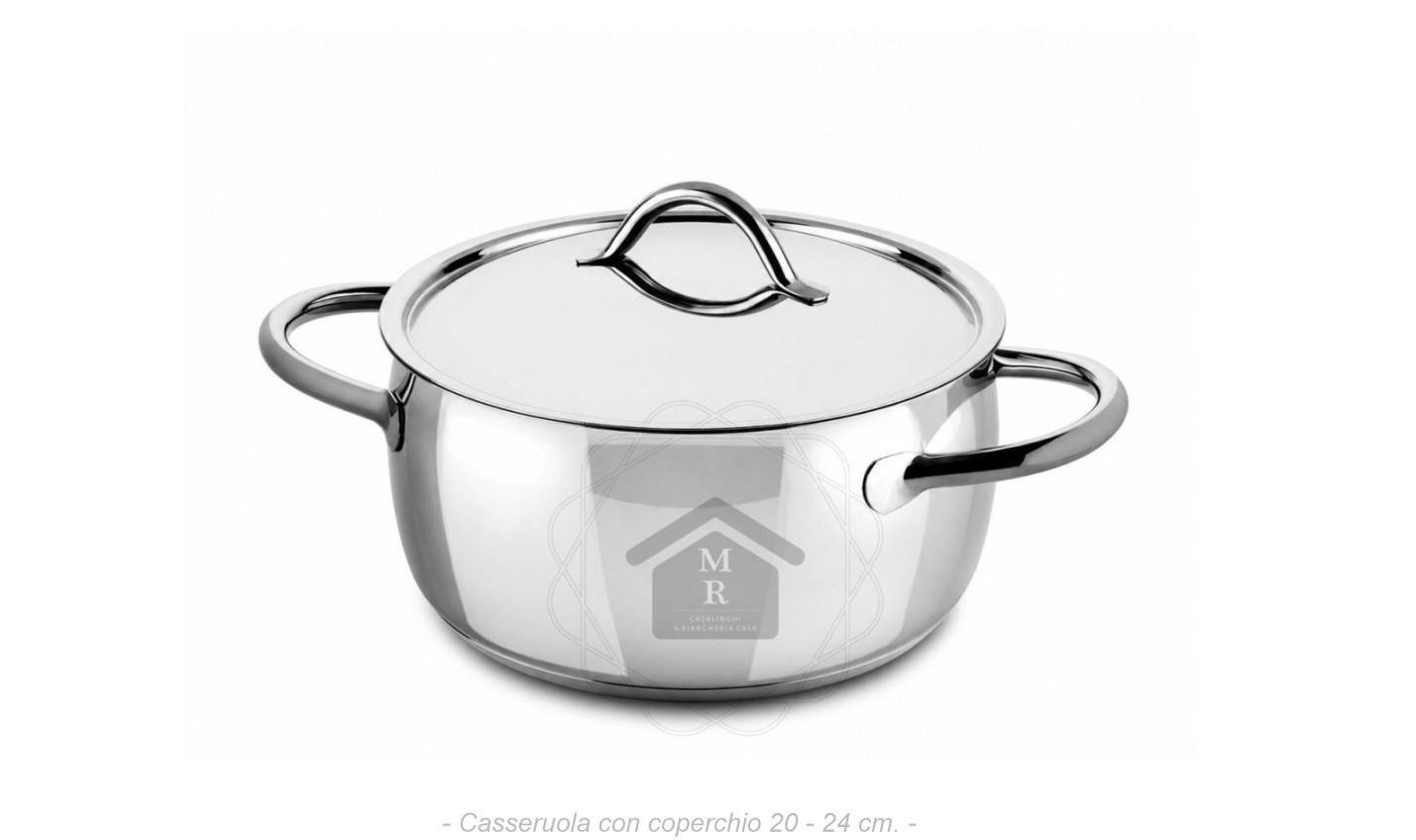 19pc Pot Battery 18/10 Stainless Steel Induction 1950 Mepra